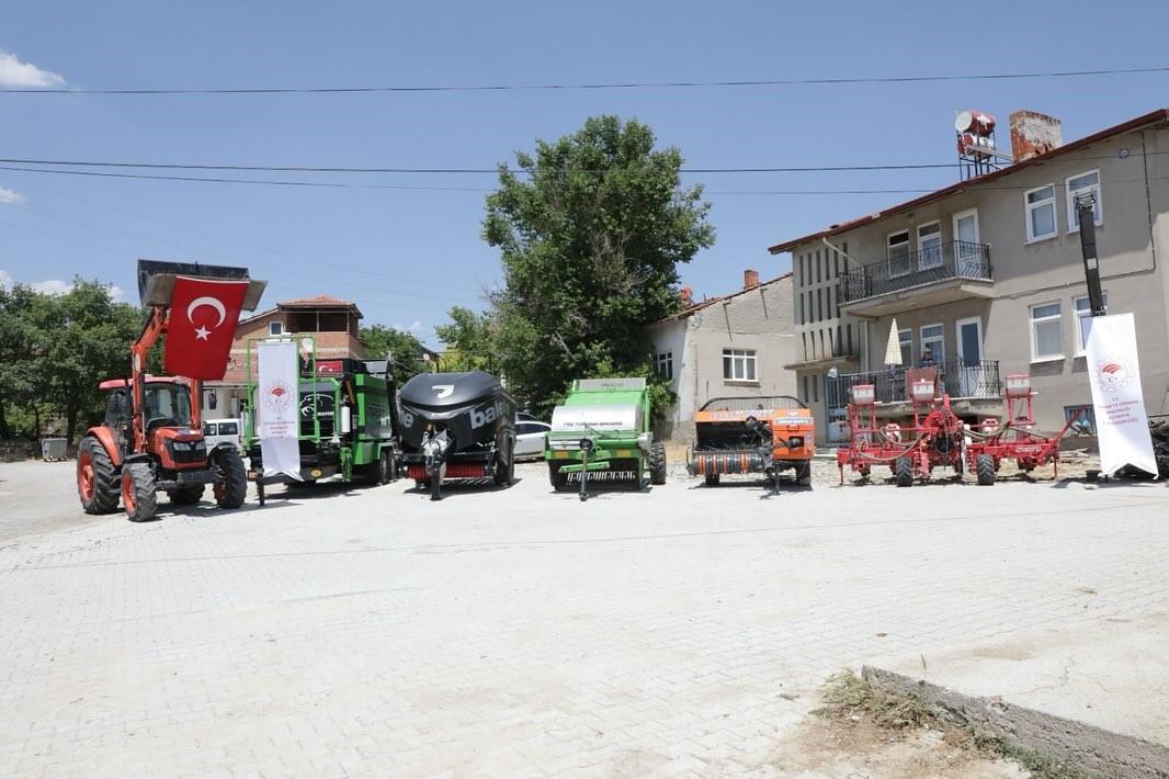Kütahya’da 16,5 milyon TL’lik makine parkı projesi hayata geçirildi 