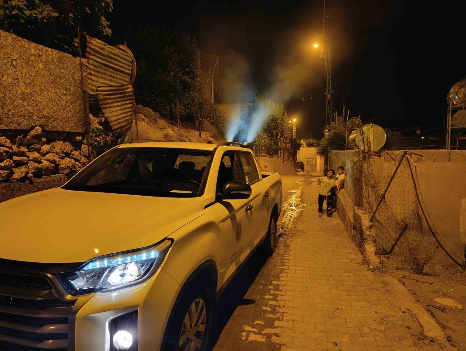Siirt’te temizlik ve ilaçlama çalışmaları sürüyor 