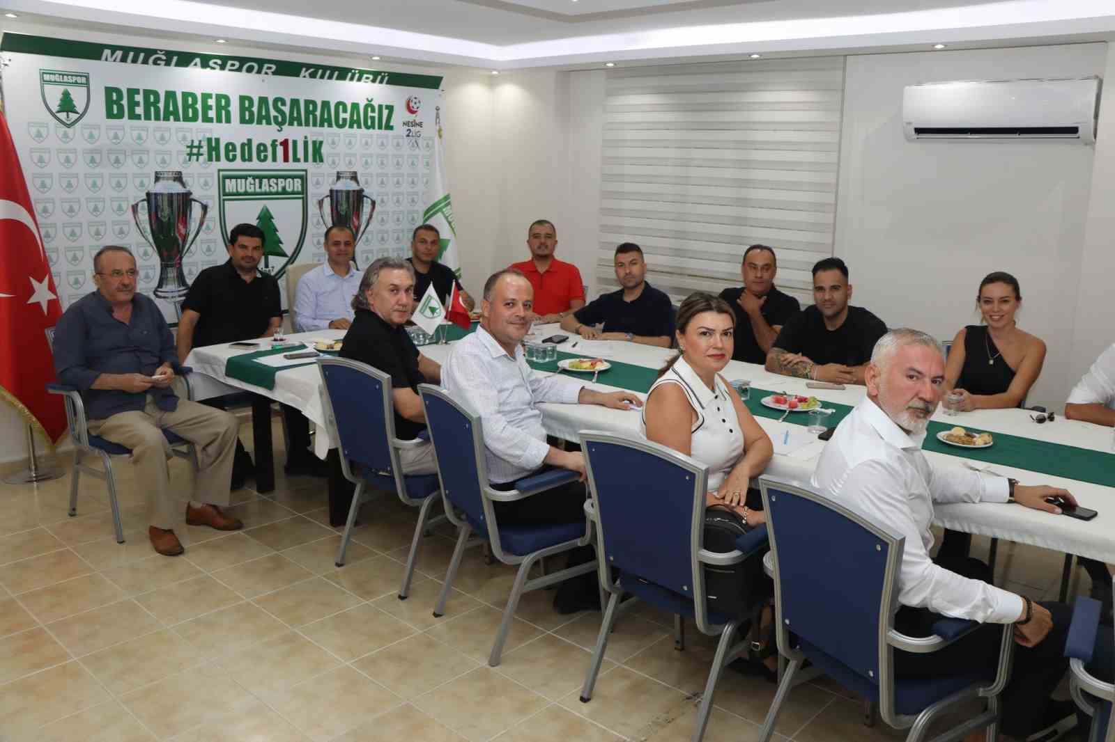 Muğlaspor yönetim kurulu haftalık olağan toplantısını gerçekleştirdi 