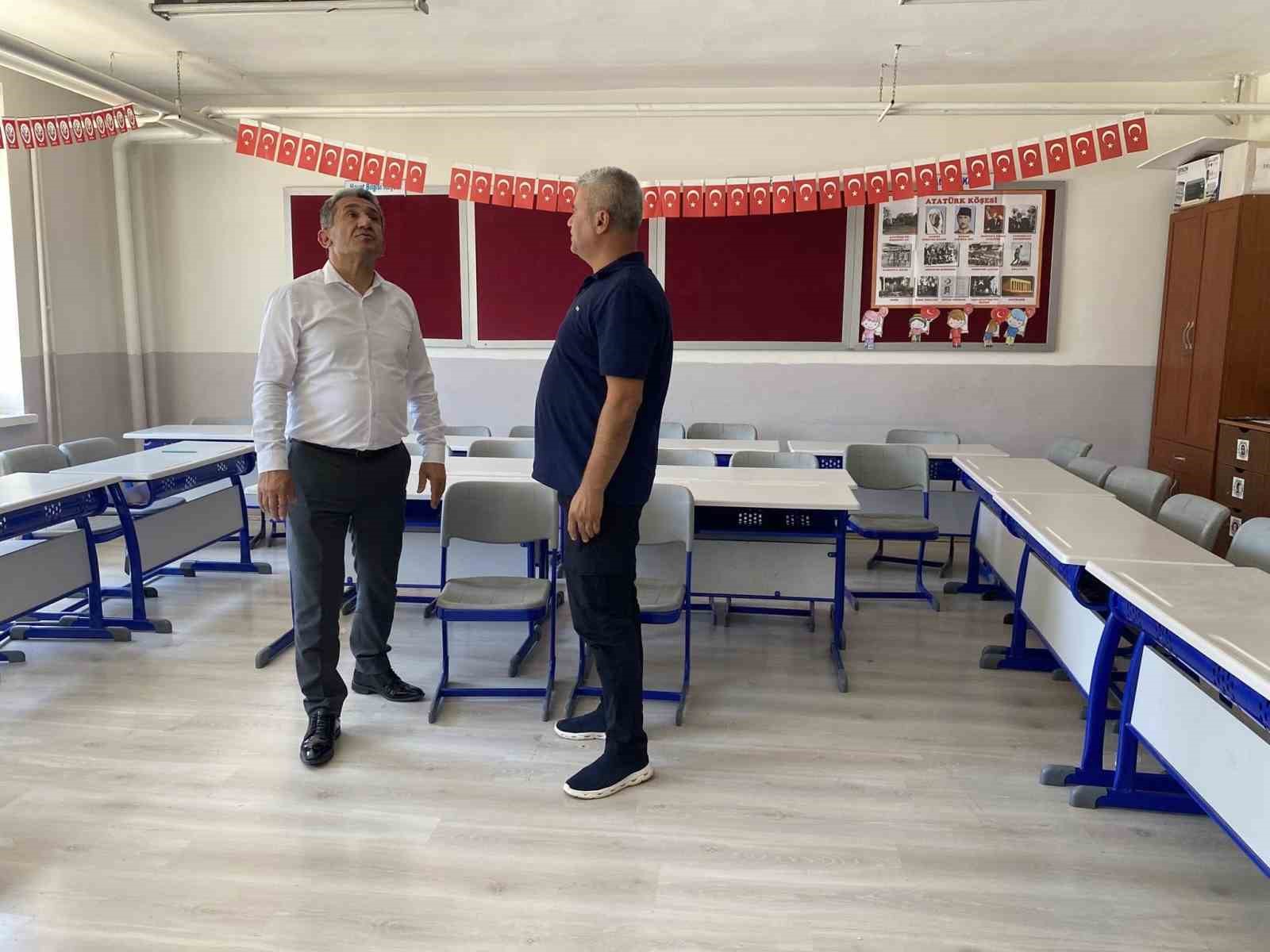 Menteşe’de okullar yeni döneme güçlenerek hazırlanıyor 