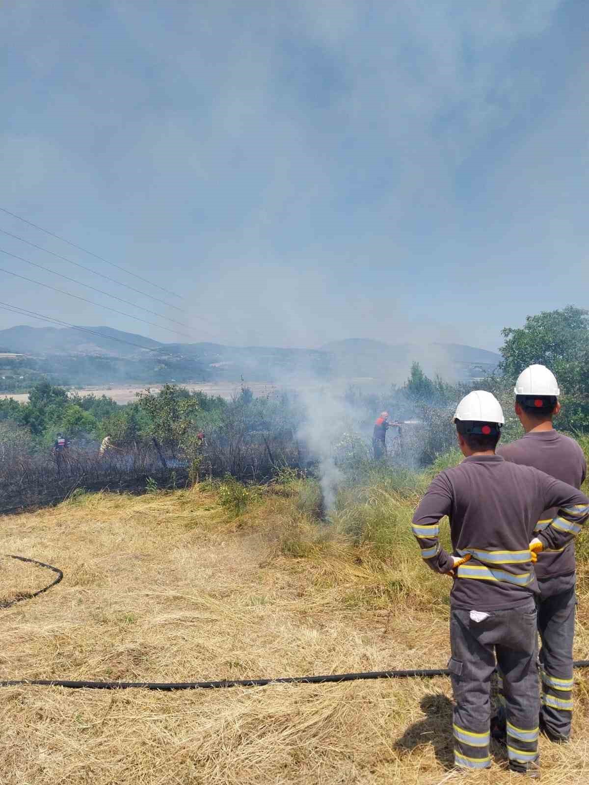 Çaycuma’da çıkan orman yangını korkuttu 