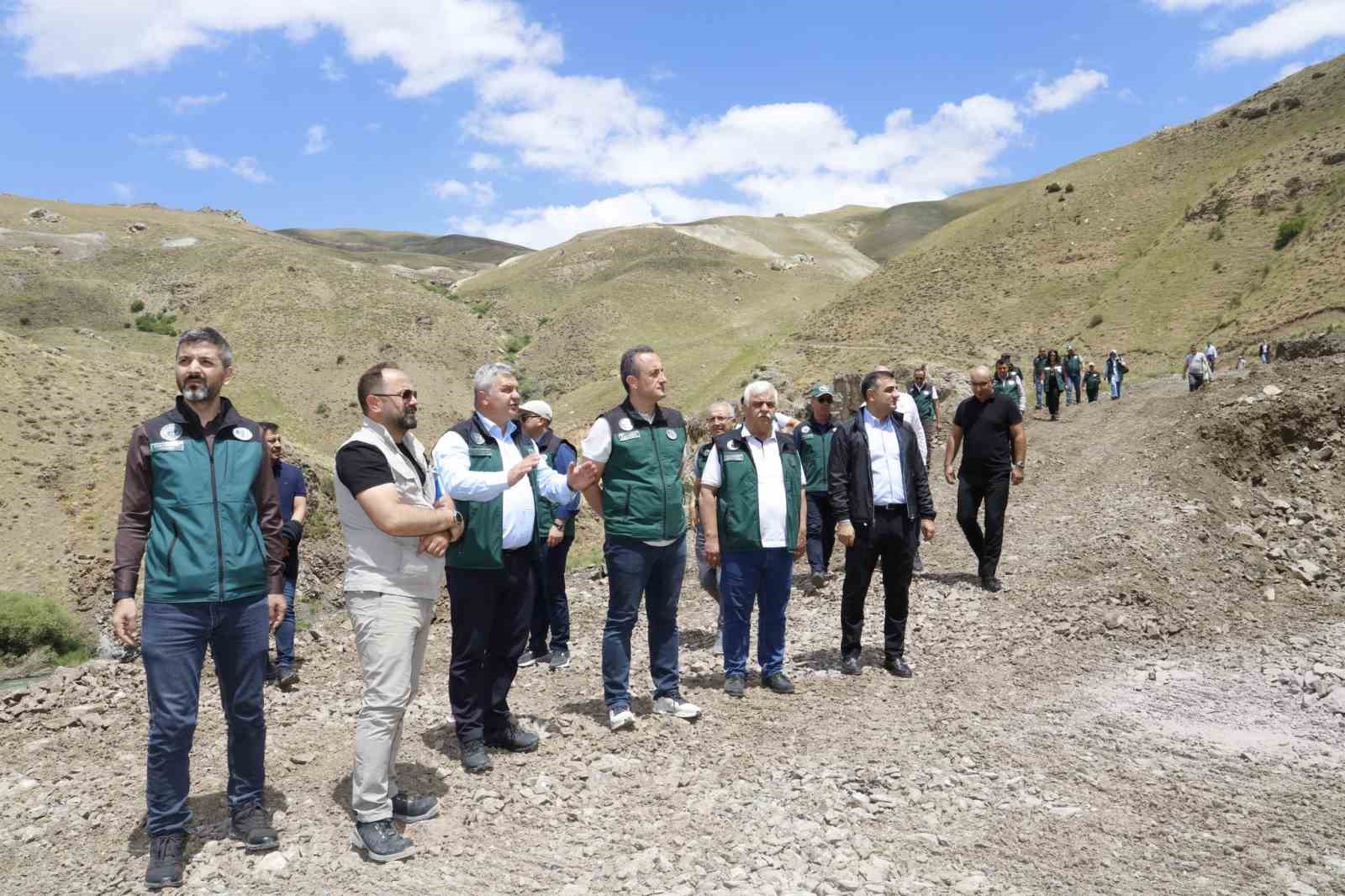 Söylemez Barajı şantiyesine üst düzey ziyaret 