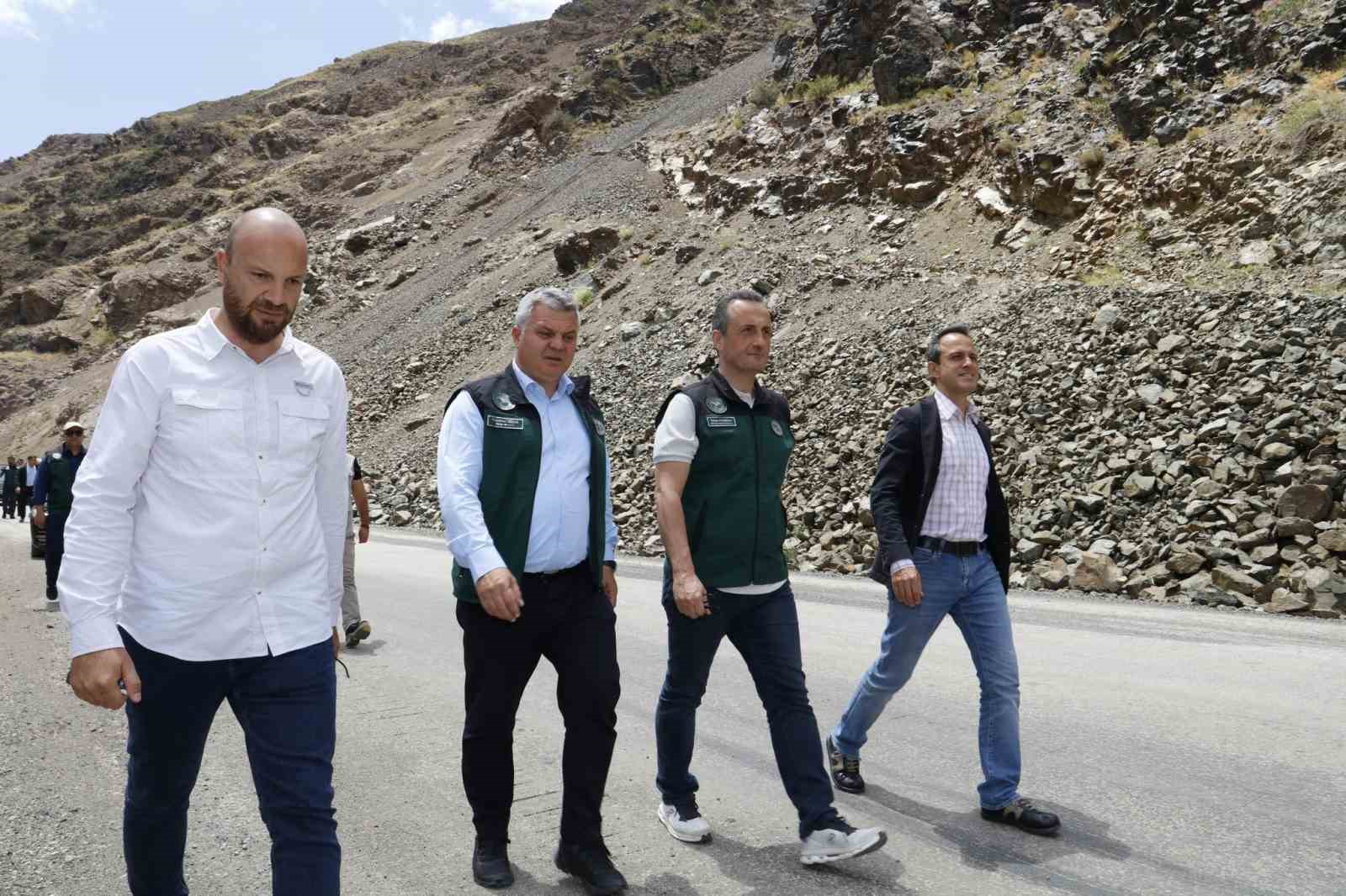 Söylemez Barajı şantiyesine üst düzey ziyaret 