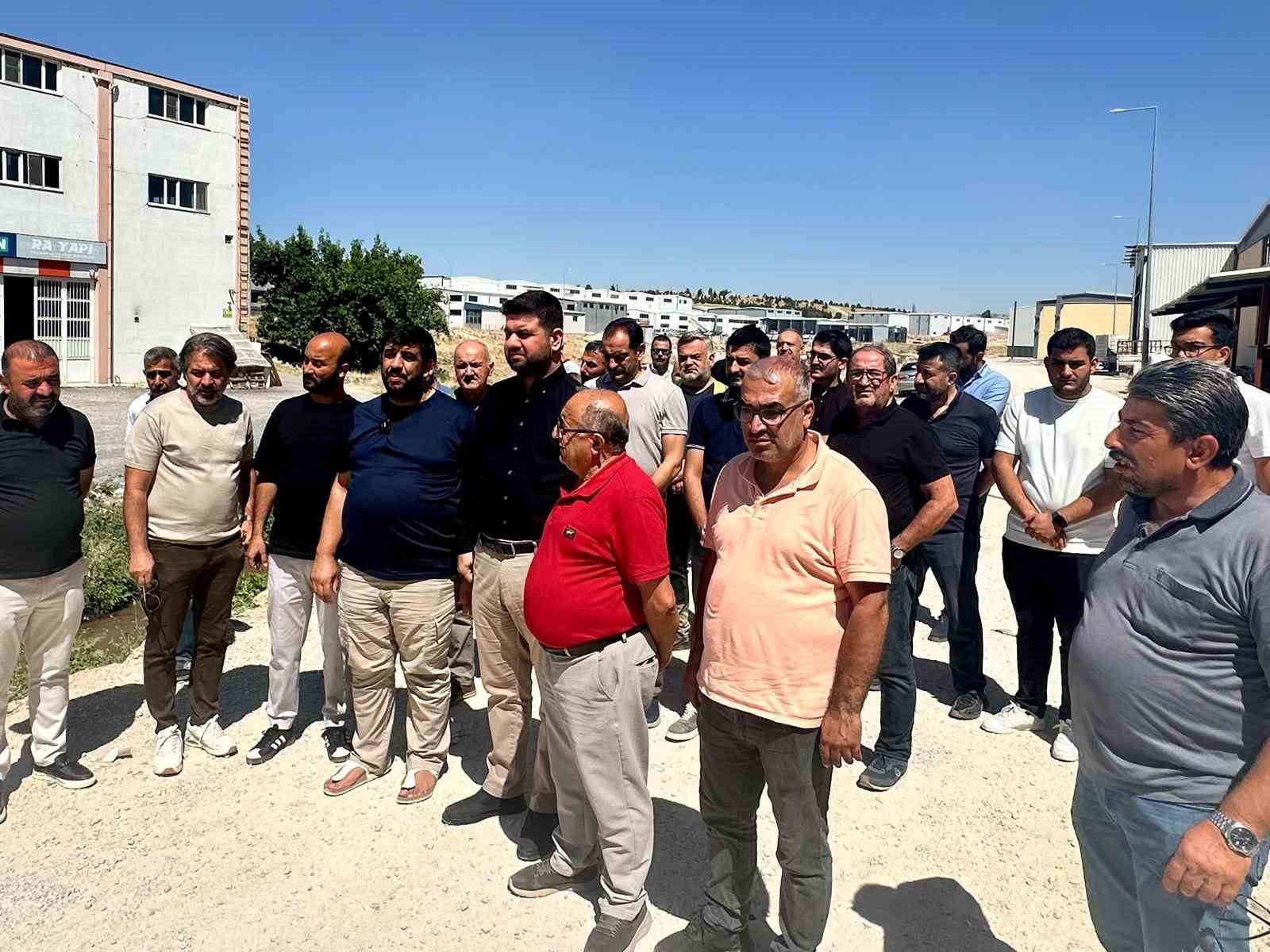 Babuktu Sanayi Sitesi’nde altyapı sorunları masaya yatırıldı 