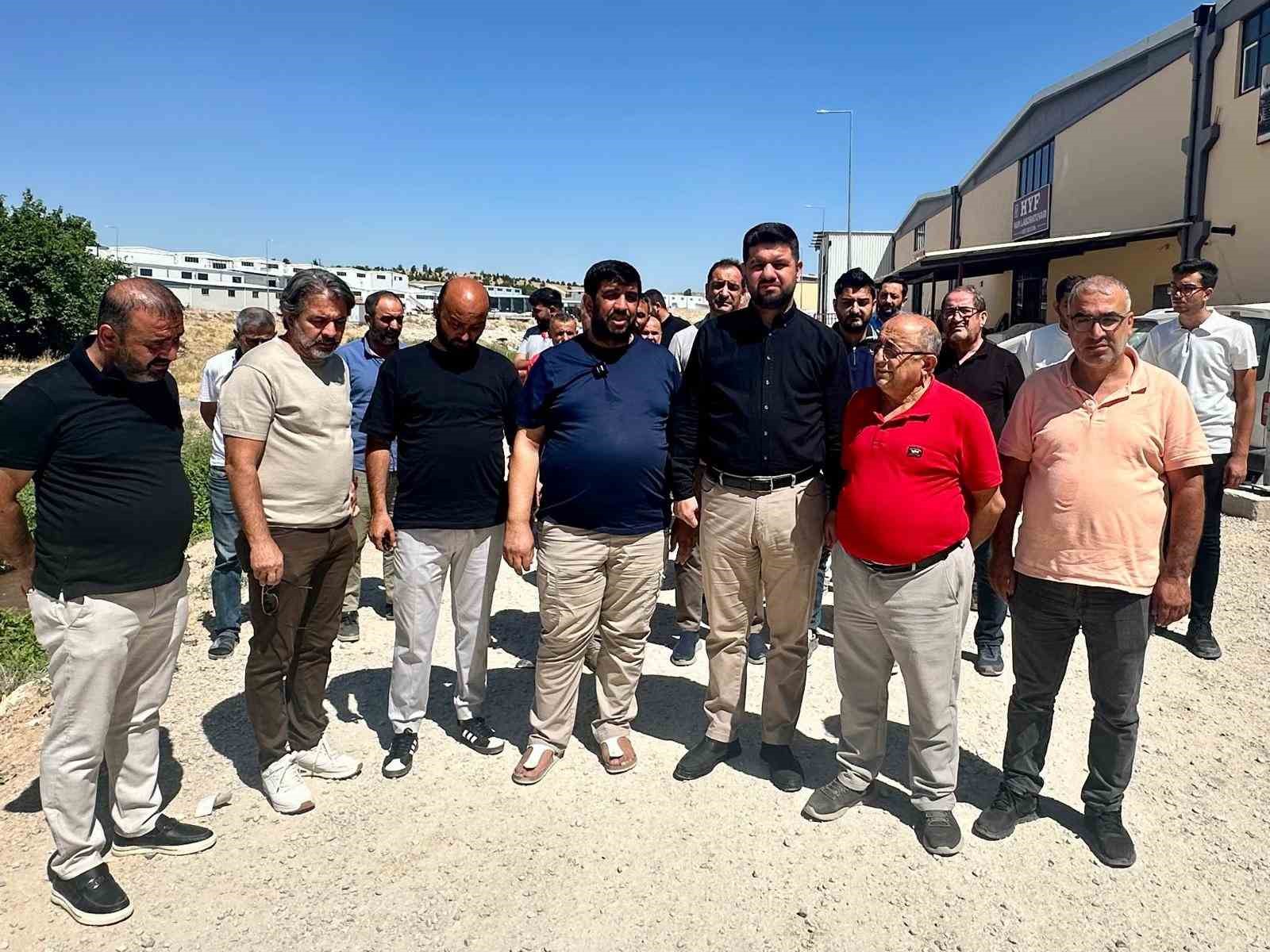 Babuktu Sanayi Sitesi’nde altyapı sorunları masaya yatırıldı 