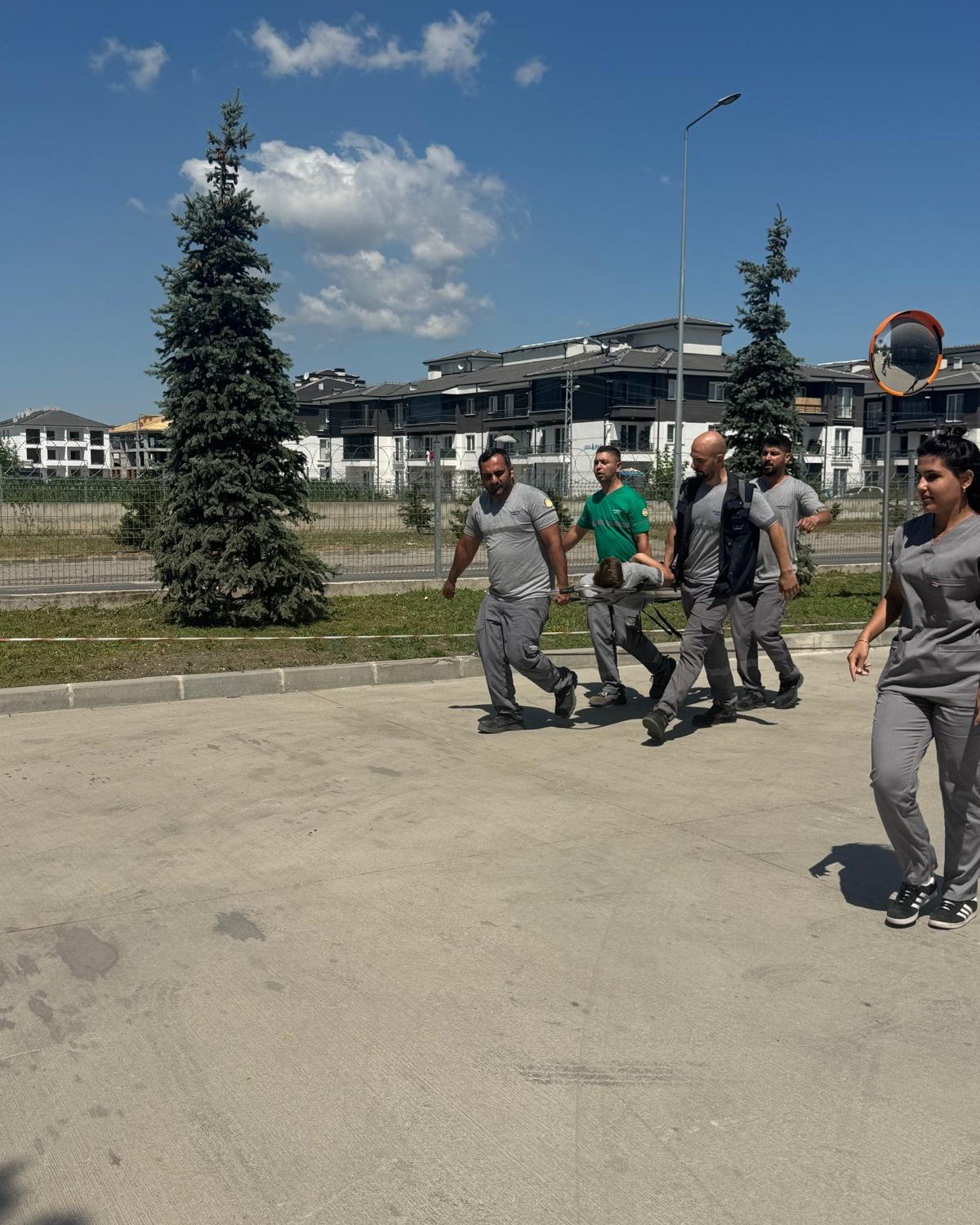 AFAD’dan uygulamalı yangın ve tahliye tatbikatı 