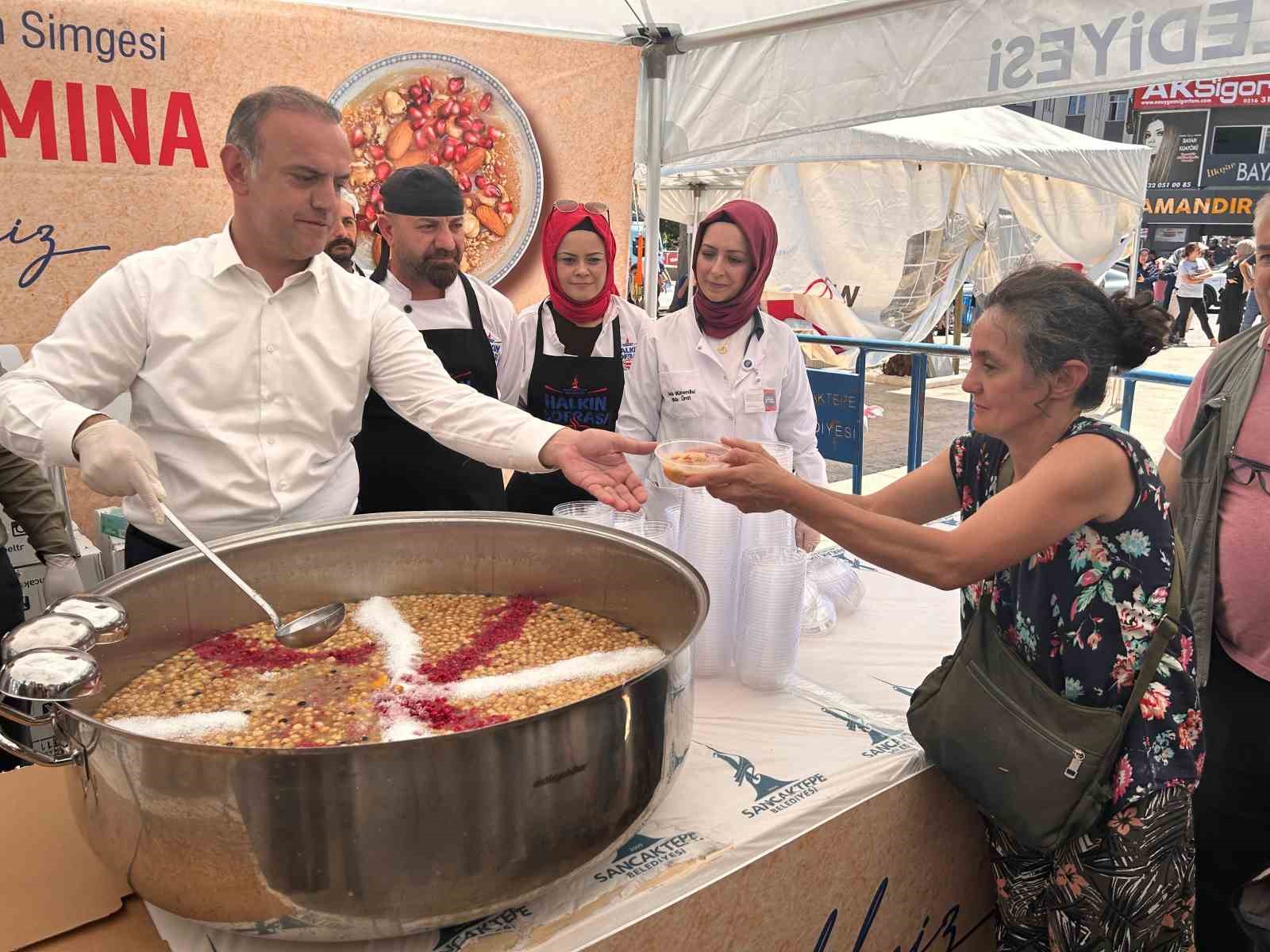 Sancaktepe’de Muharrem Ayı aşure ile bereketlendi 