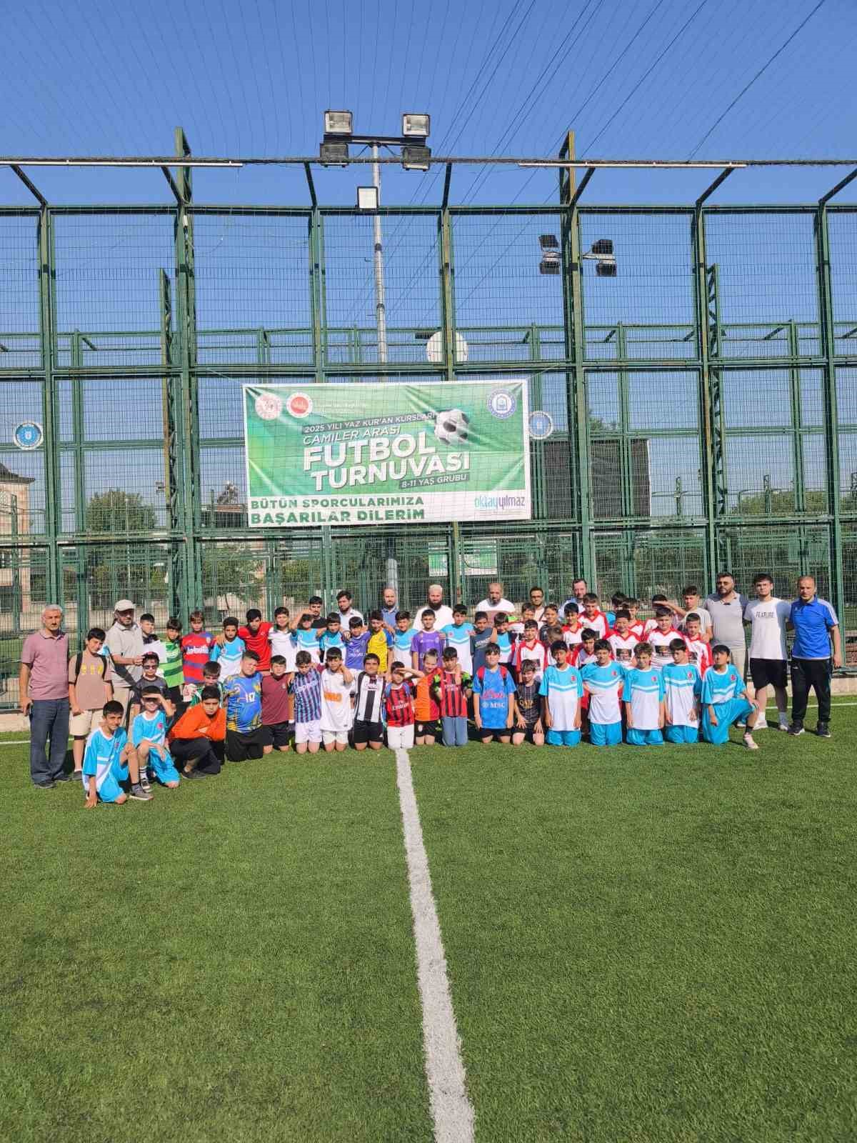 Kuran kursları arası futbol turnuvası başladı 