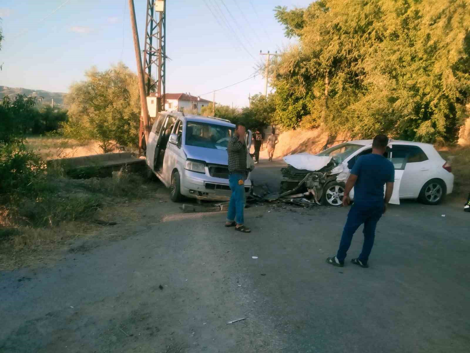 Elazığ’da trafik kazası:1 yaralı