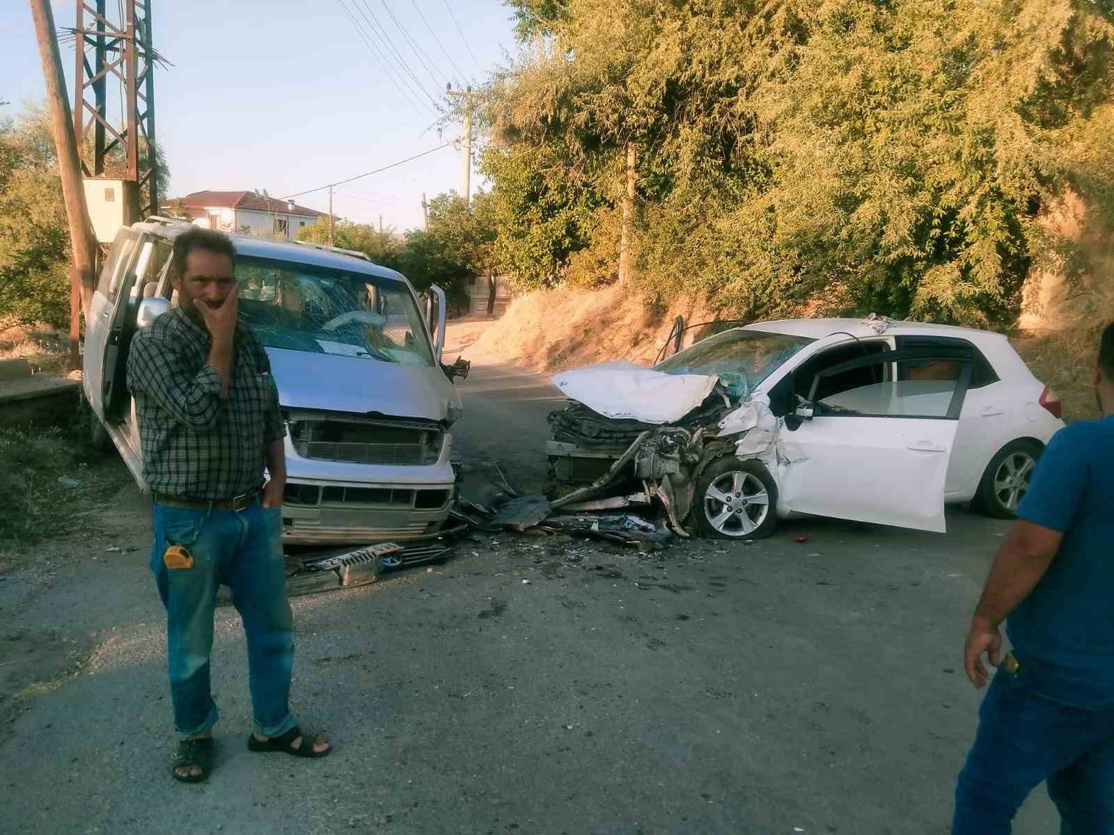 Elazığ’da trafik kazası:1 yaralı 