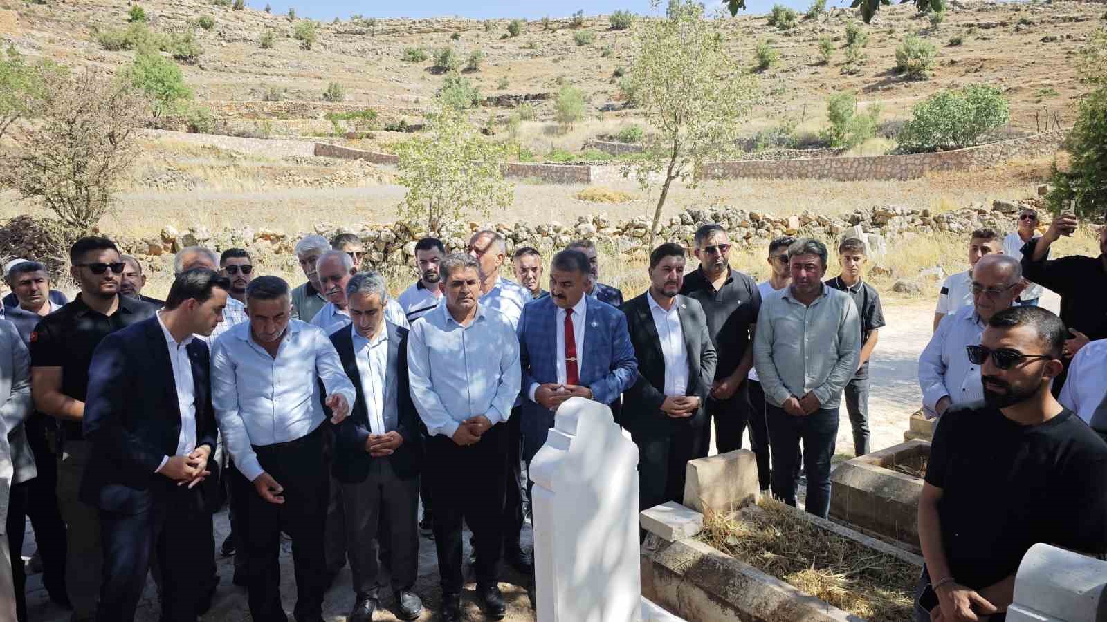 Mardin’de terör örgütü PKK’nın katlettiği 9 kişi dualarla anıldı 