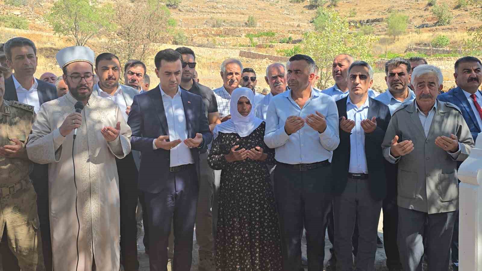 Mardin’de terör örgütü PKK’nın katlettiği 9 kişi dualarla anıldı 