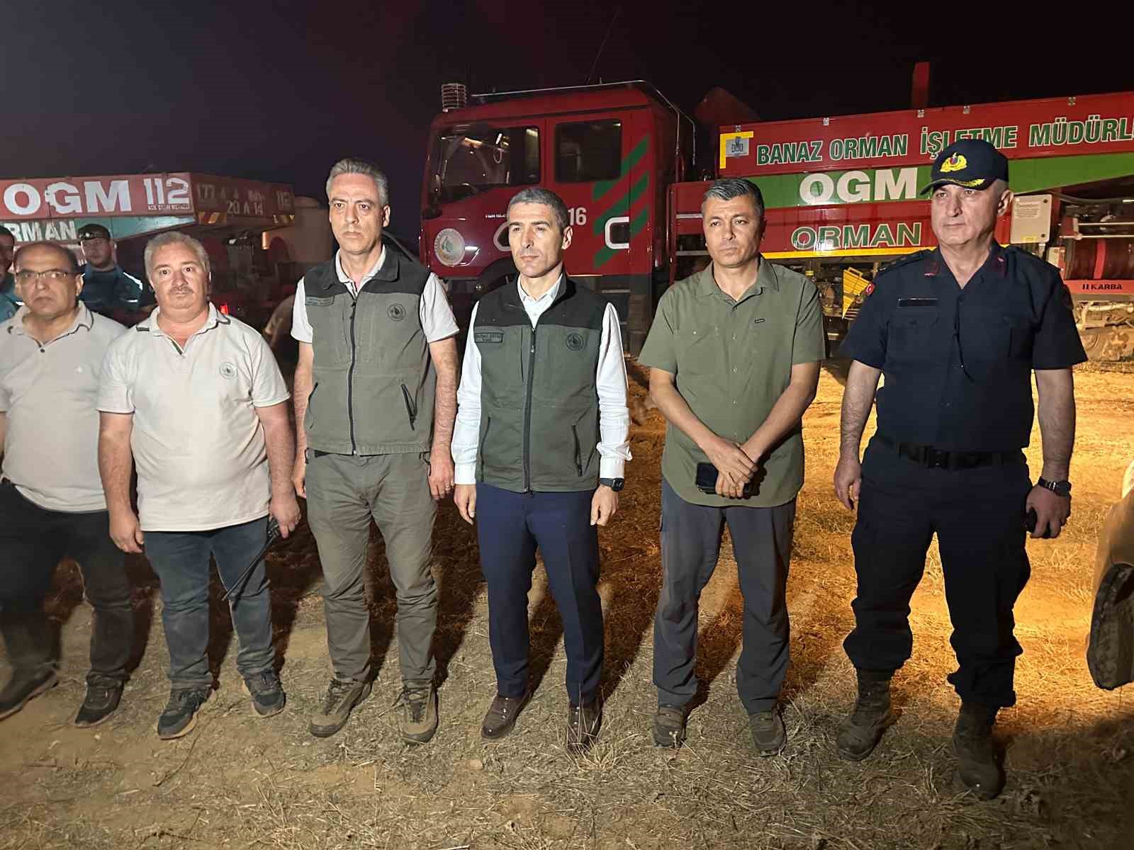 Uşak’ta ormanlık alandaki yangınlar kontrol altına alındı 