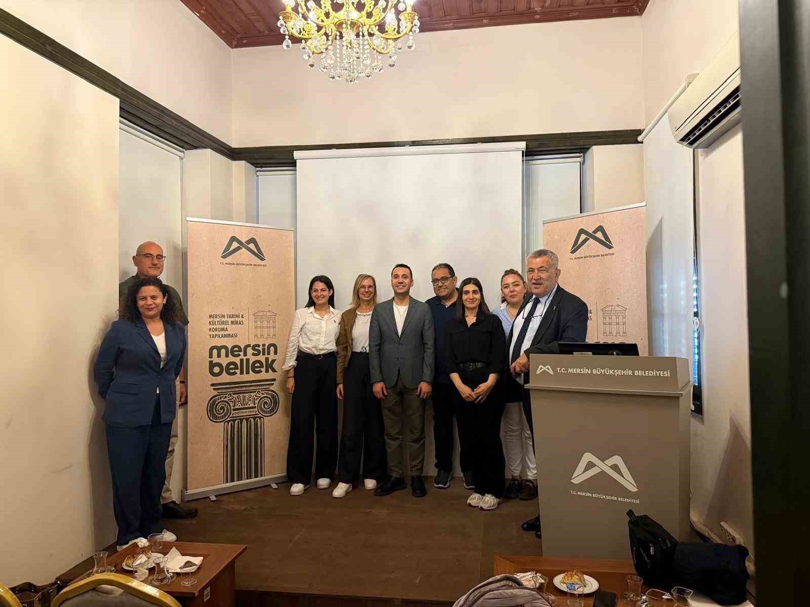 Gazimağusa Heyeti, Mersin’in Kent Mirası Projelerini yerinde inceledi 
