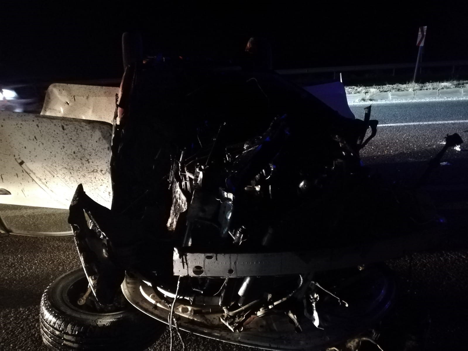 Malatya’da otomobil devrildi: 4 yaralı 
