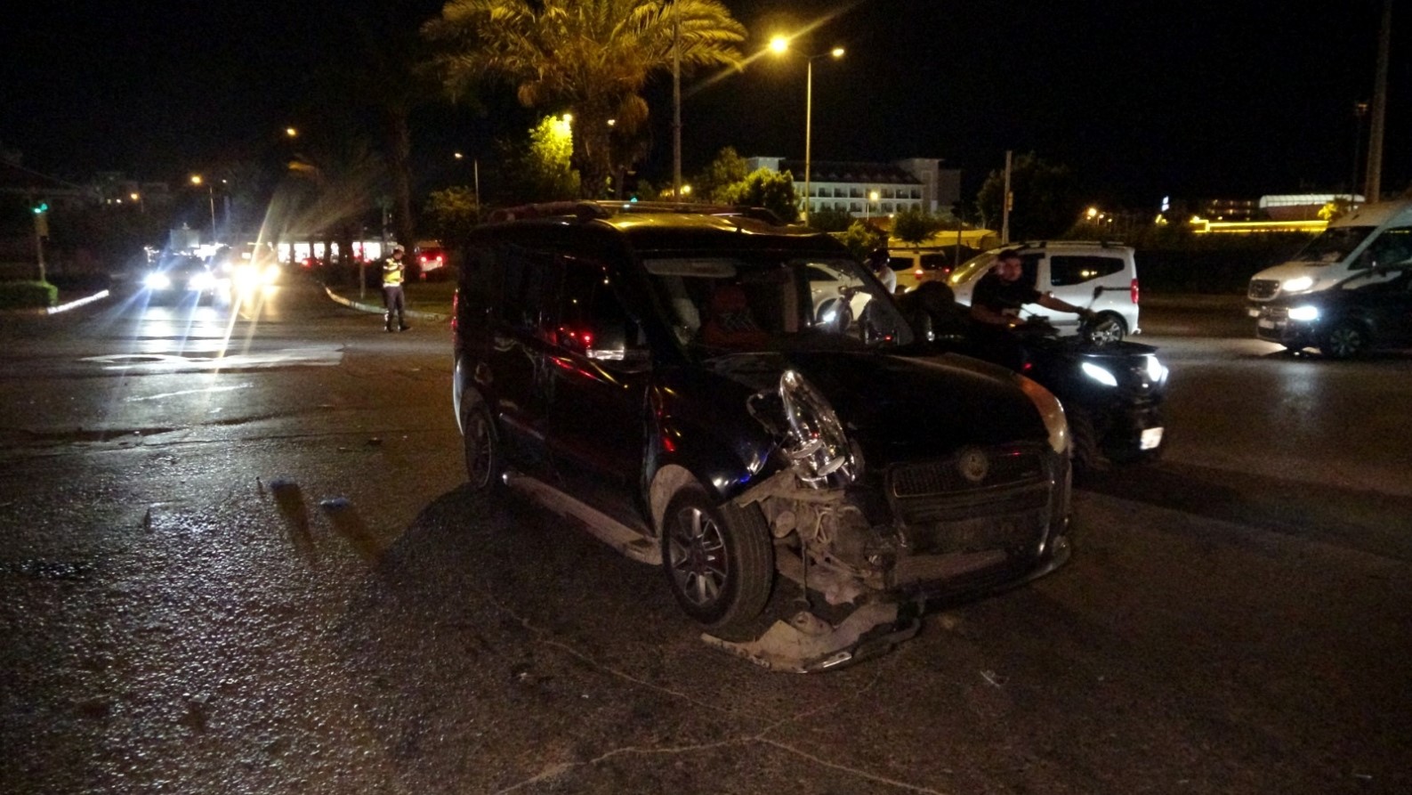 Kasksız kullandığı motosikletle yaptığı kaza hayattan kopardı 