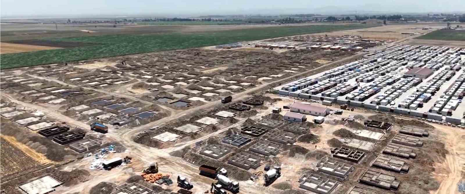 Ovakent’te 607 kırsal afet konutu yükseliyor 