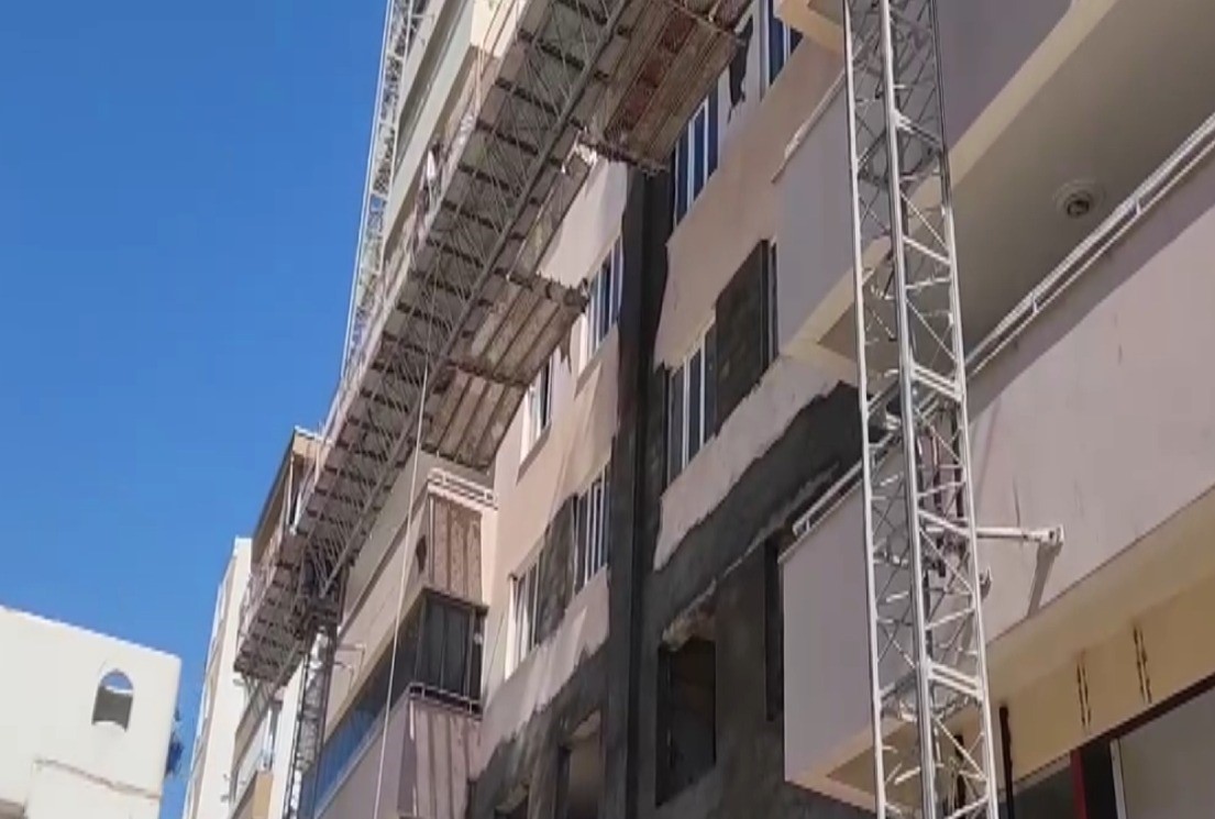 İskele kırıldı, işçiler yere çakıldı: 2 ölü, 1 yaralı 
