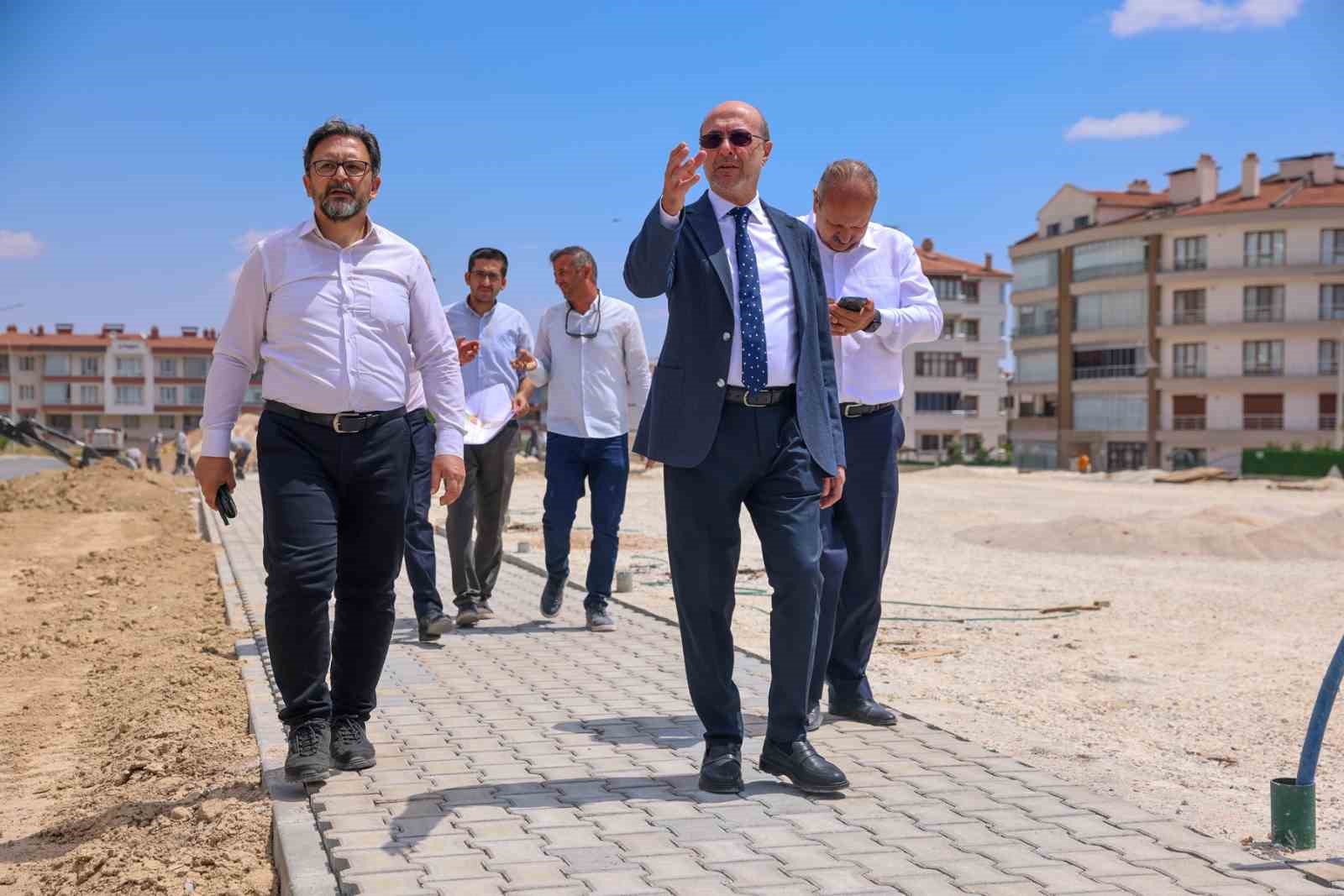 Selçuklu Belediyesi, mahallelere değer katan dokunuşlara devam ediyor 