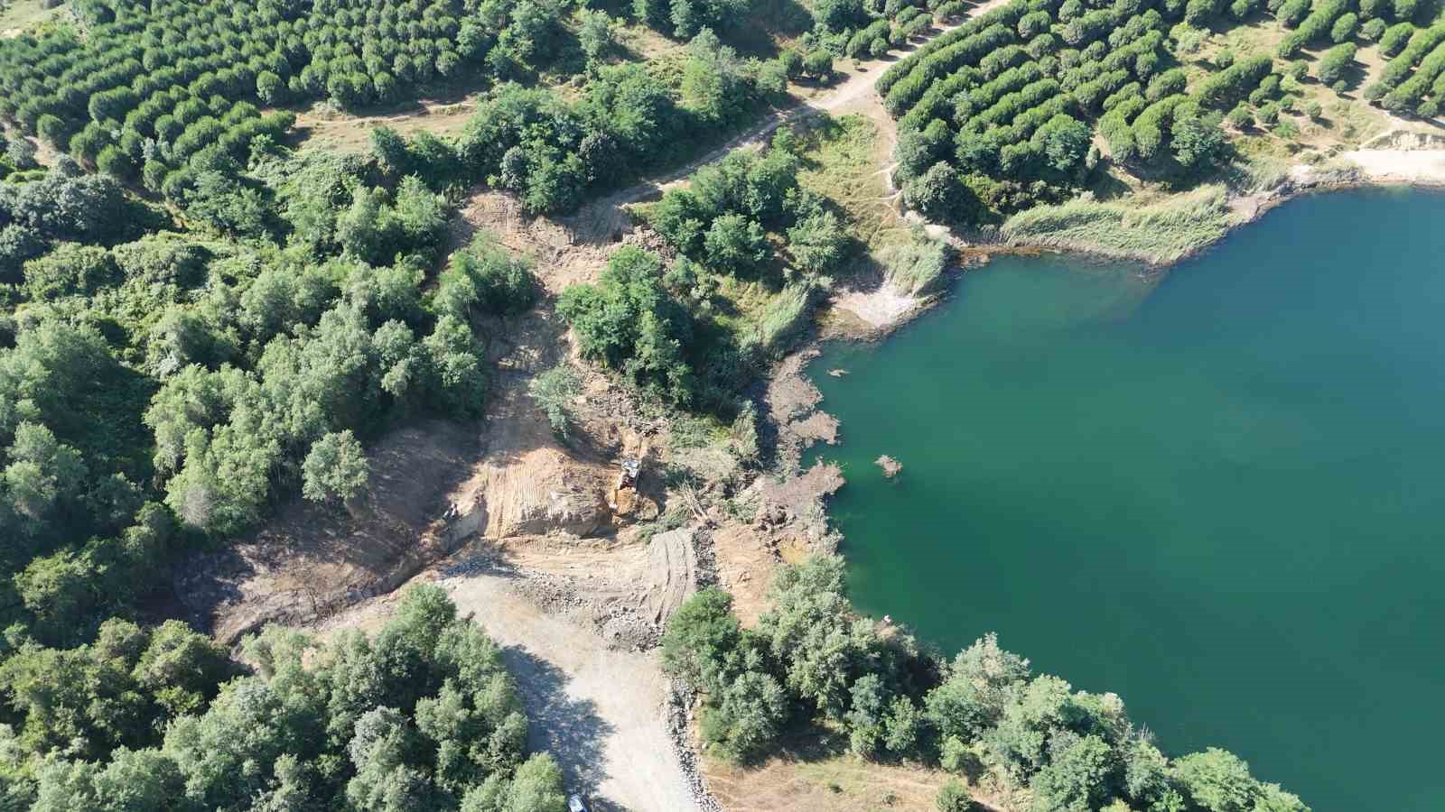 İBB Arnavutköy’de doğal gölü 