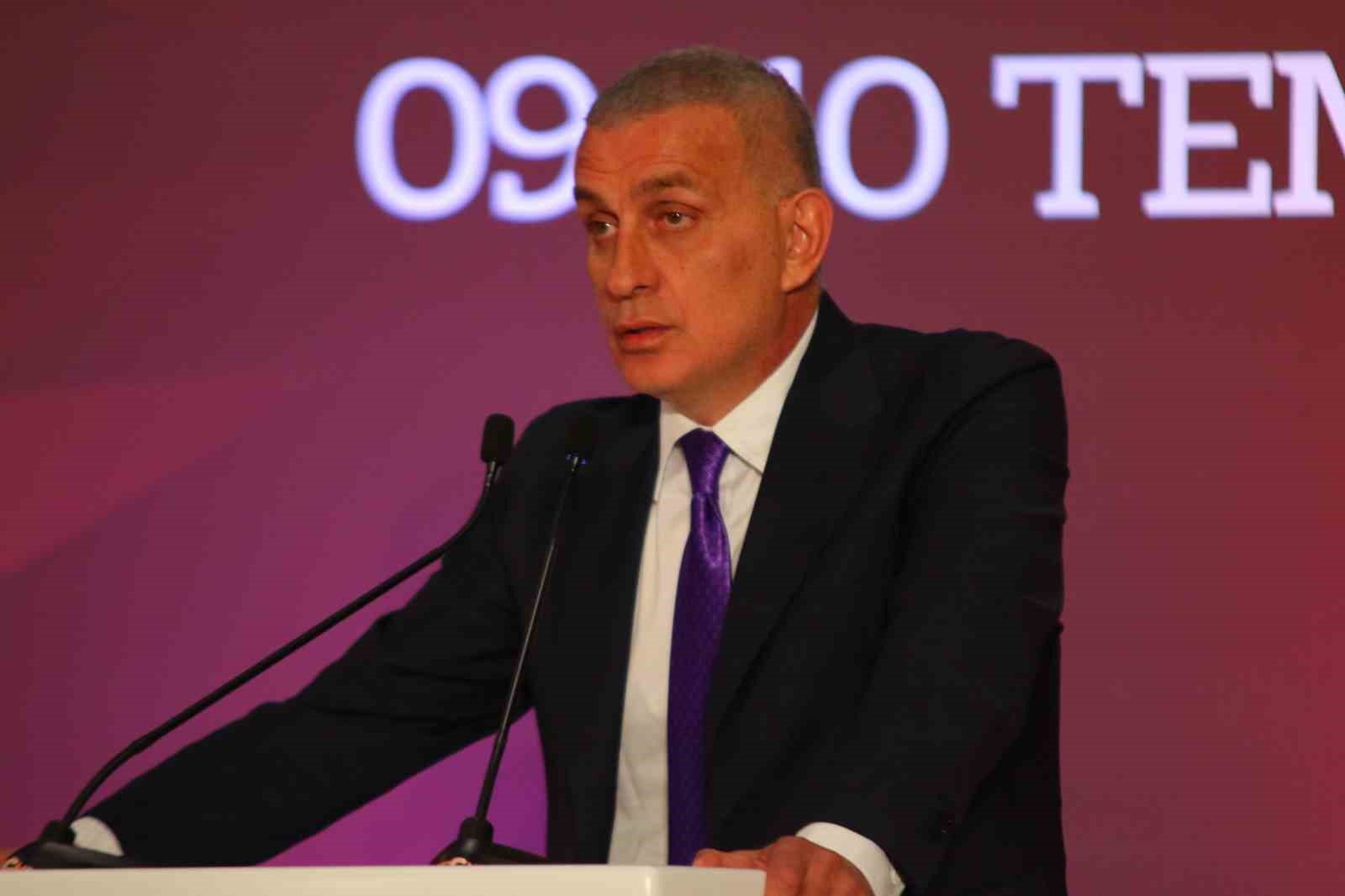 TFF Başkanı Hacıosmanoğlu: 