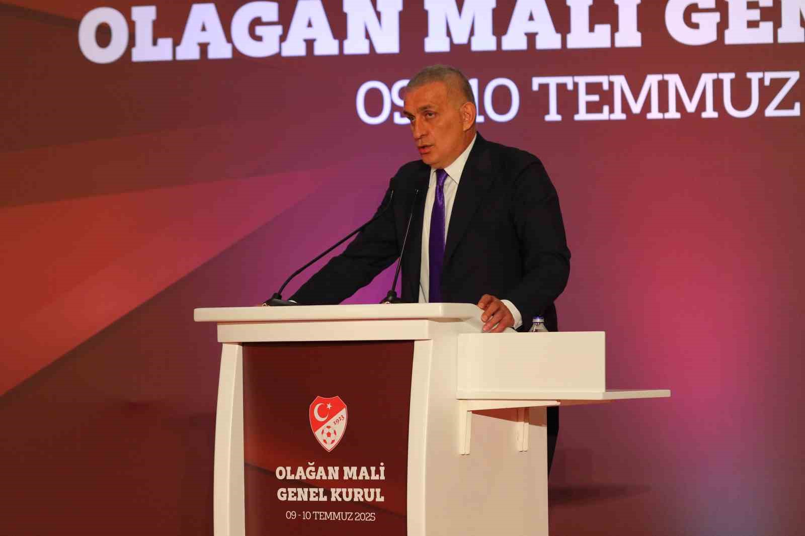 TFF Başkanı Hacıosmanoğlu: 