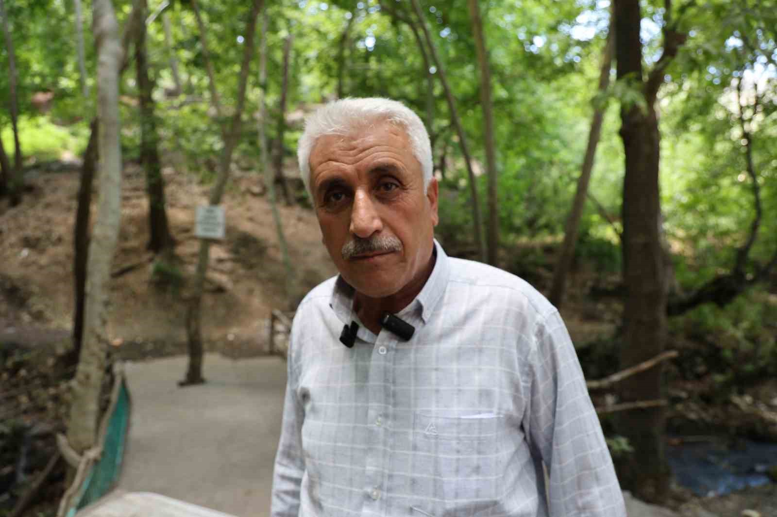 Diyarbakır’da berrak suyu ve yeşilliğiyle göz kamaştıran köy havadan görüntülendi 