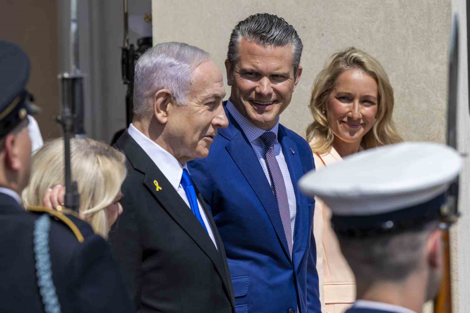 Netanyahu, ABD Savunma Bakanı Hegseth ile bir araya geldi 