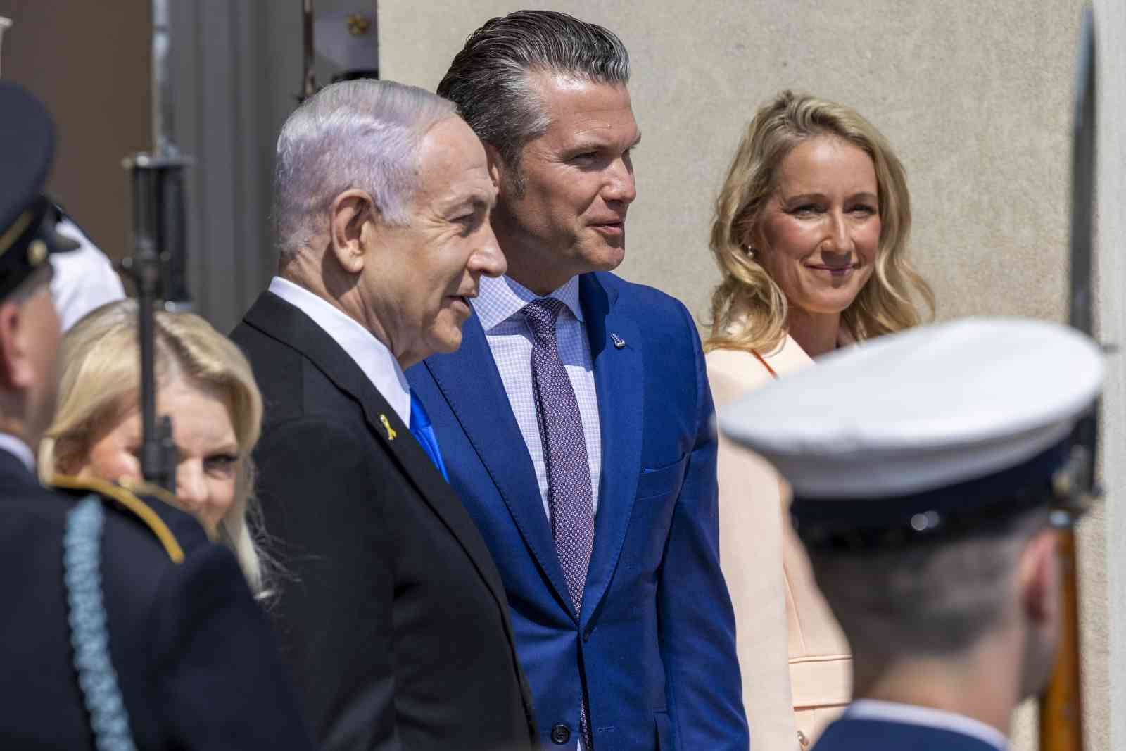 Netanyahu, ABD Savunma Bakanı Hegseth ile bir araya geldi 
