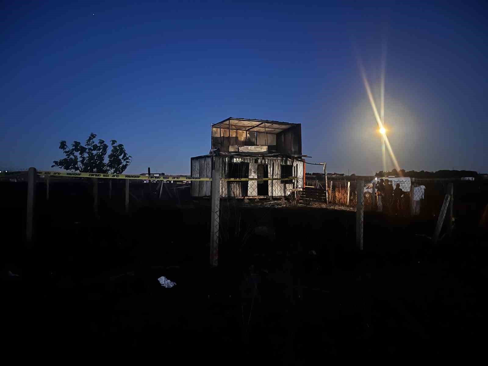 Silivri’deki yangında bir kadın hayatını kaybetti: Kocası gözaltına alındı 