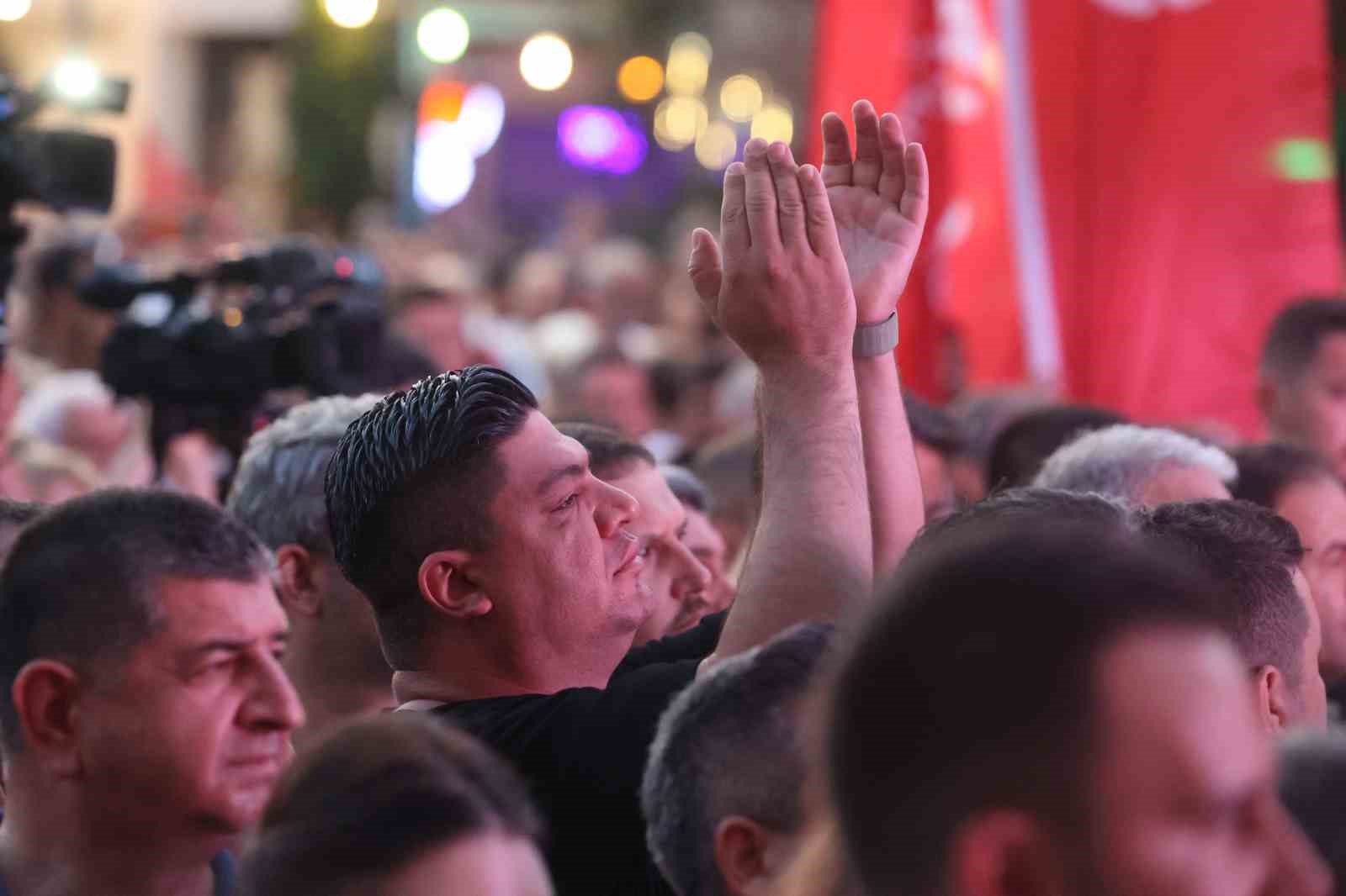 Antalya’da Muhittin Böcek’e destek mitingi 