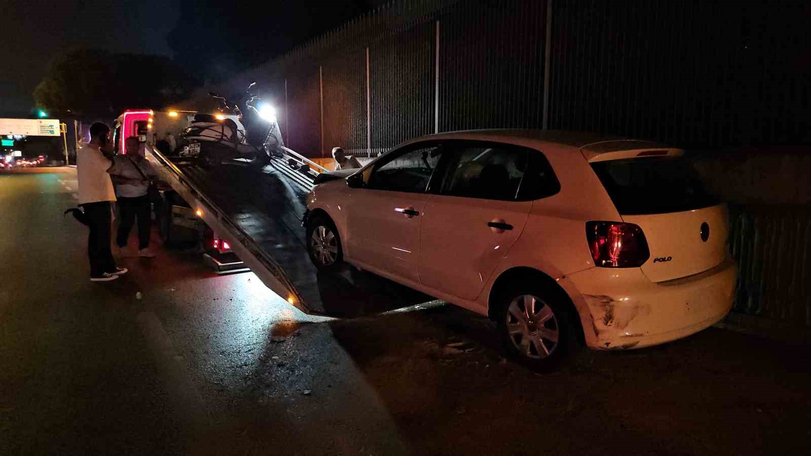 Trafikte makas atarak ilerledi, zincirleme kazaya sebep oldu: 1’i ağır 2 yaralı 