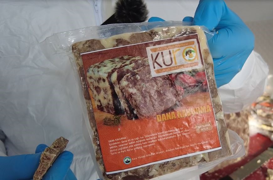 Ardahan kavurması tadını doğadan alıyor 