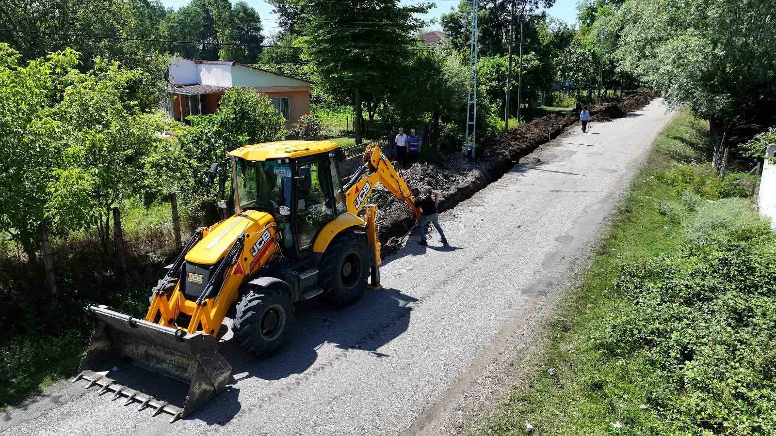 Terme’de doğalgaz ağı genişliyor 