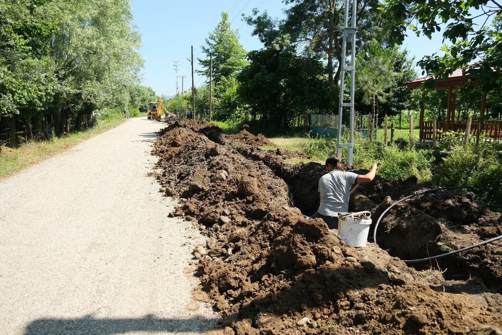 Terme’de doğalgaz ağı genişliyor 