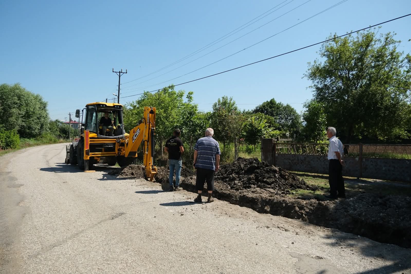 Terme’de doğalgaz ağı genişliyor 