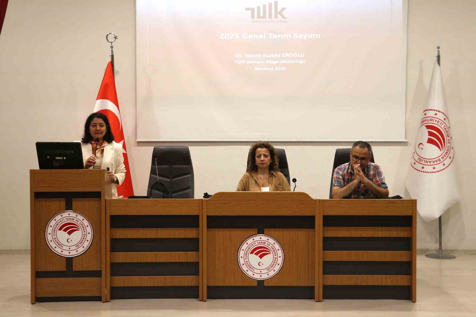 Samsun’da 2025 GTS için saha personeline eğitim 