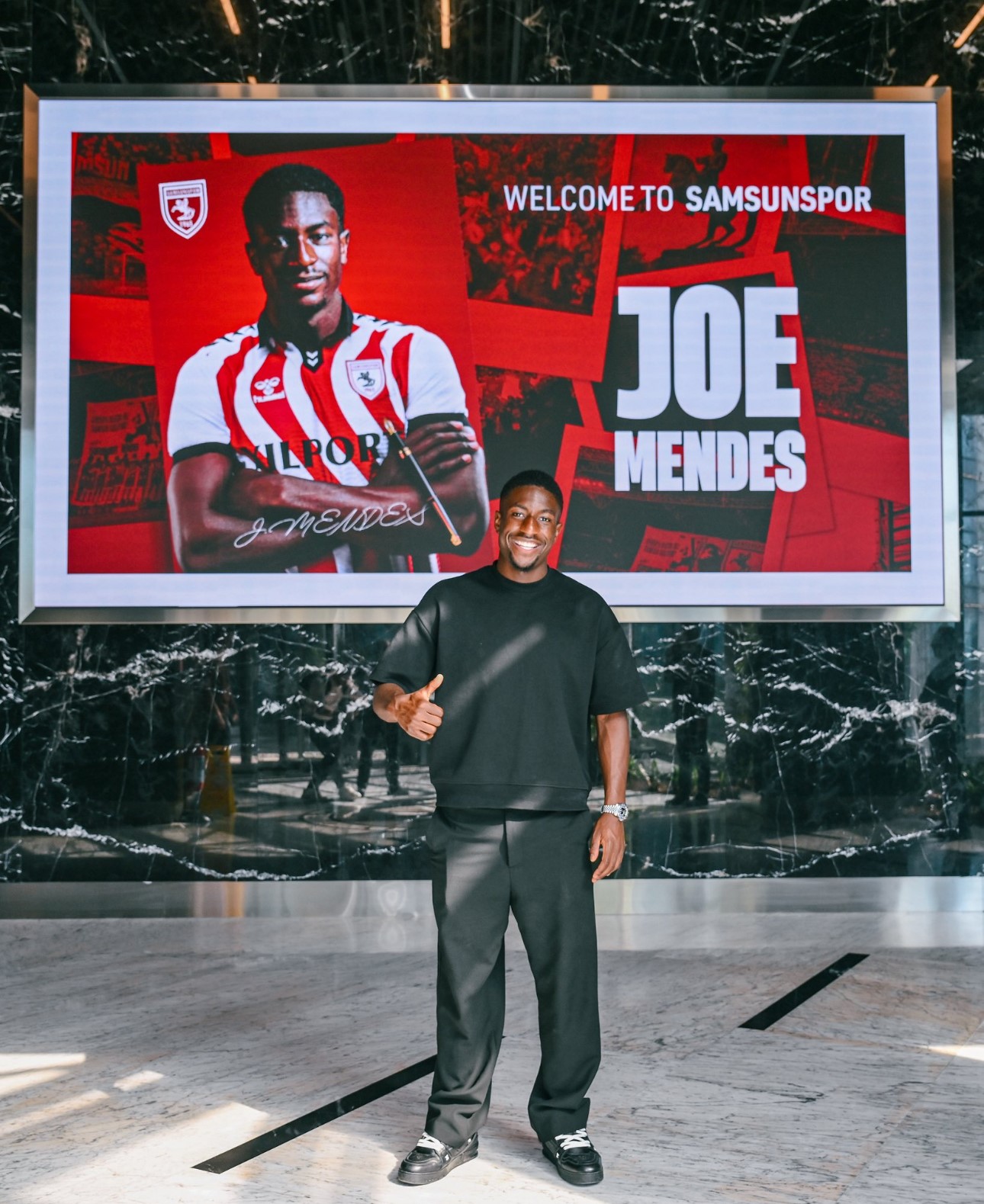 Joe Mendes Samsunspor’da 