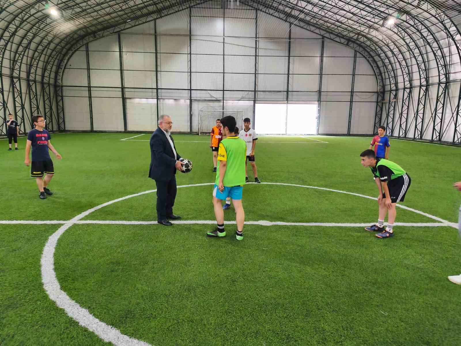 Bayburt’ta ’Yaz Kur’an Kursları Arası Futbol Turnuvası’ başladı 