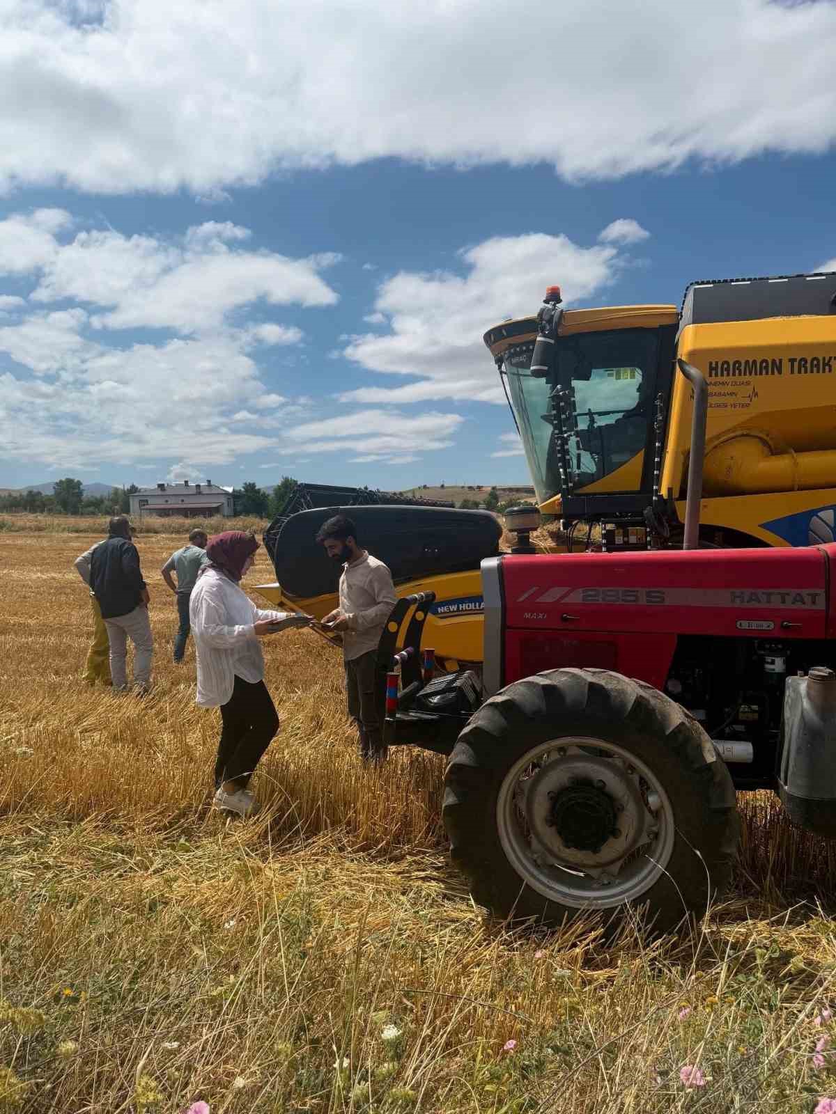 Elazığ’da hasat ve biçerdöver denetimleri sürüyor 