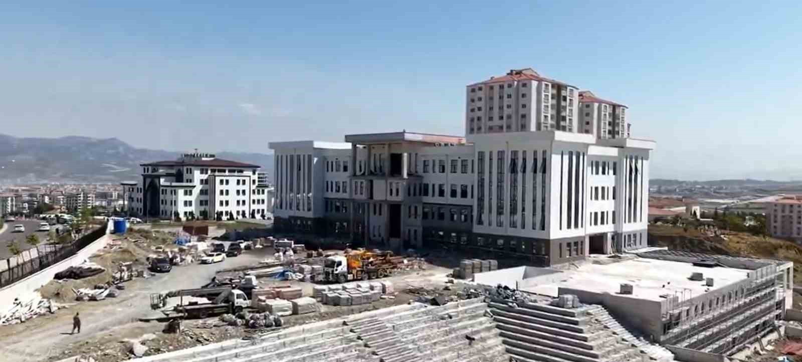 Hatay Valiliği’nin yeni hizmet binası inşa ediliyor 
