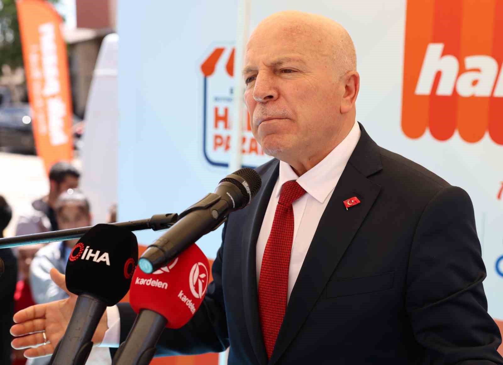 Ucuz ve ekonomik alışverişin adresi halk pazarı dördüncü şubesini sanayide açtı 