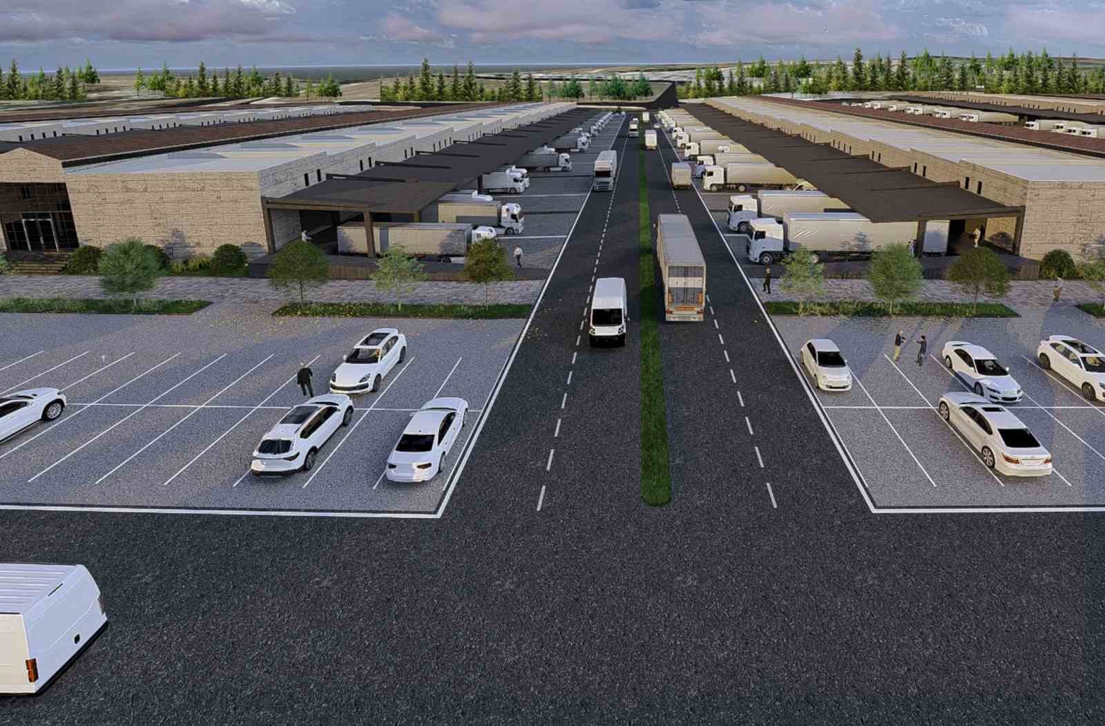 Büyükşehir, Türkiye’nin en gelişmiş ve modern akıllı meyve sebze halini Gazi şehre yapıyor 