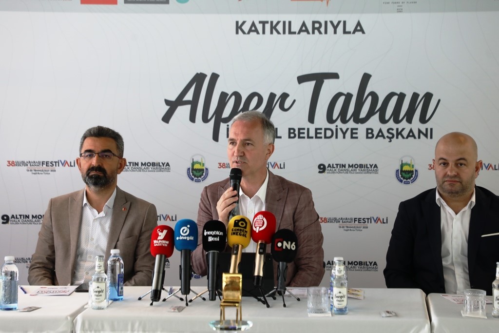 İnegöl’de 38. Uluslararası Kültür Sanat Festivaline geri sayım 