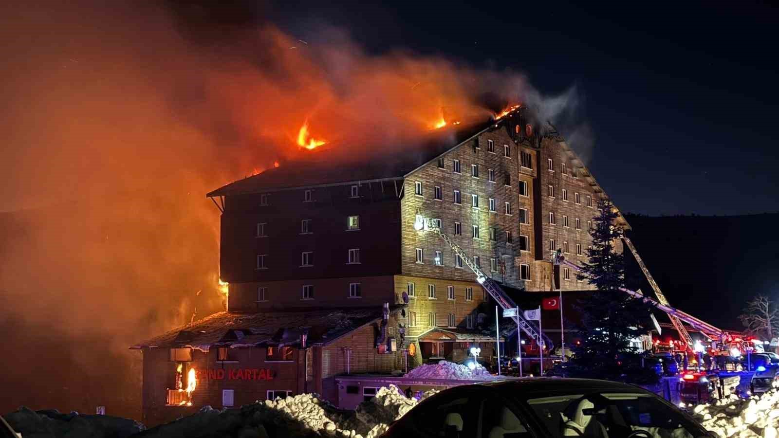 Bolu’daki otel yangını davasında İtfaiye Müdür Vekili Coşkun savunmasını verdi 