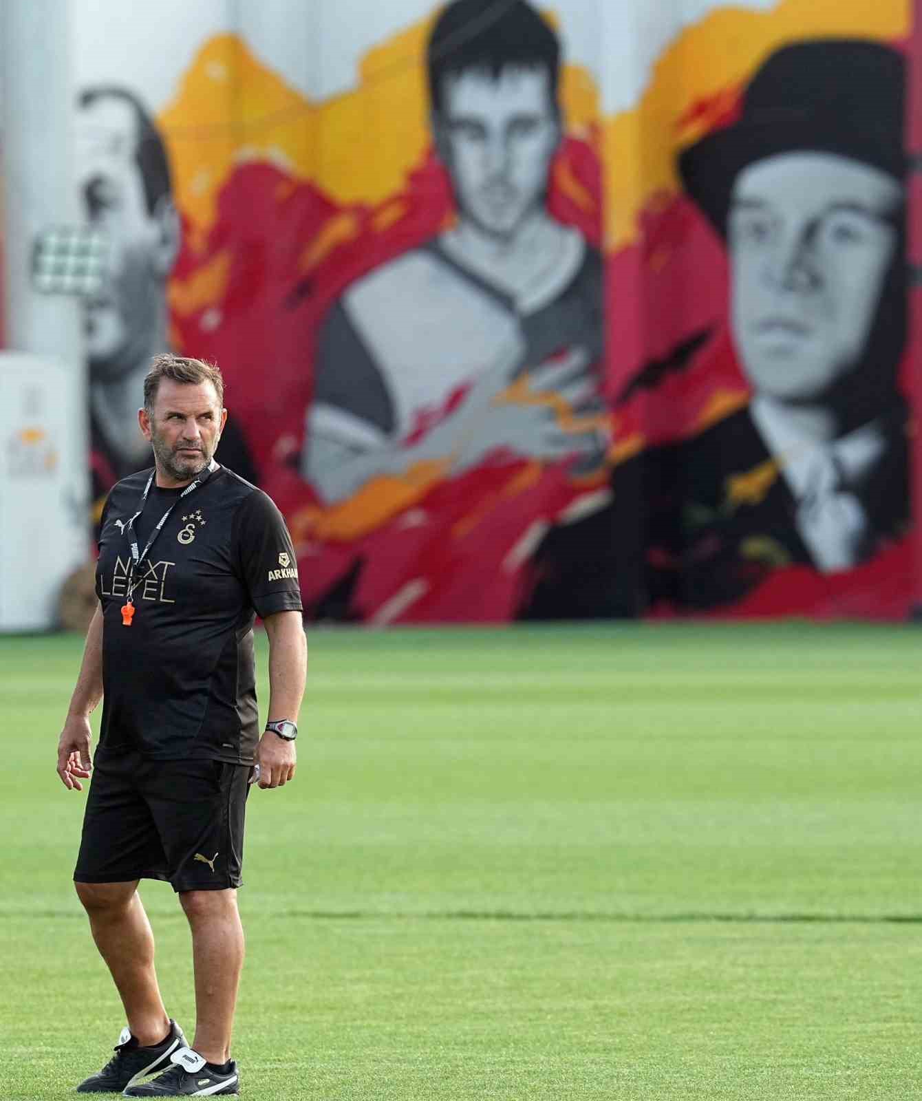 Galatasaray günü çift idmanla tamamladı 