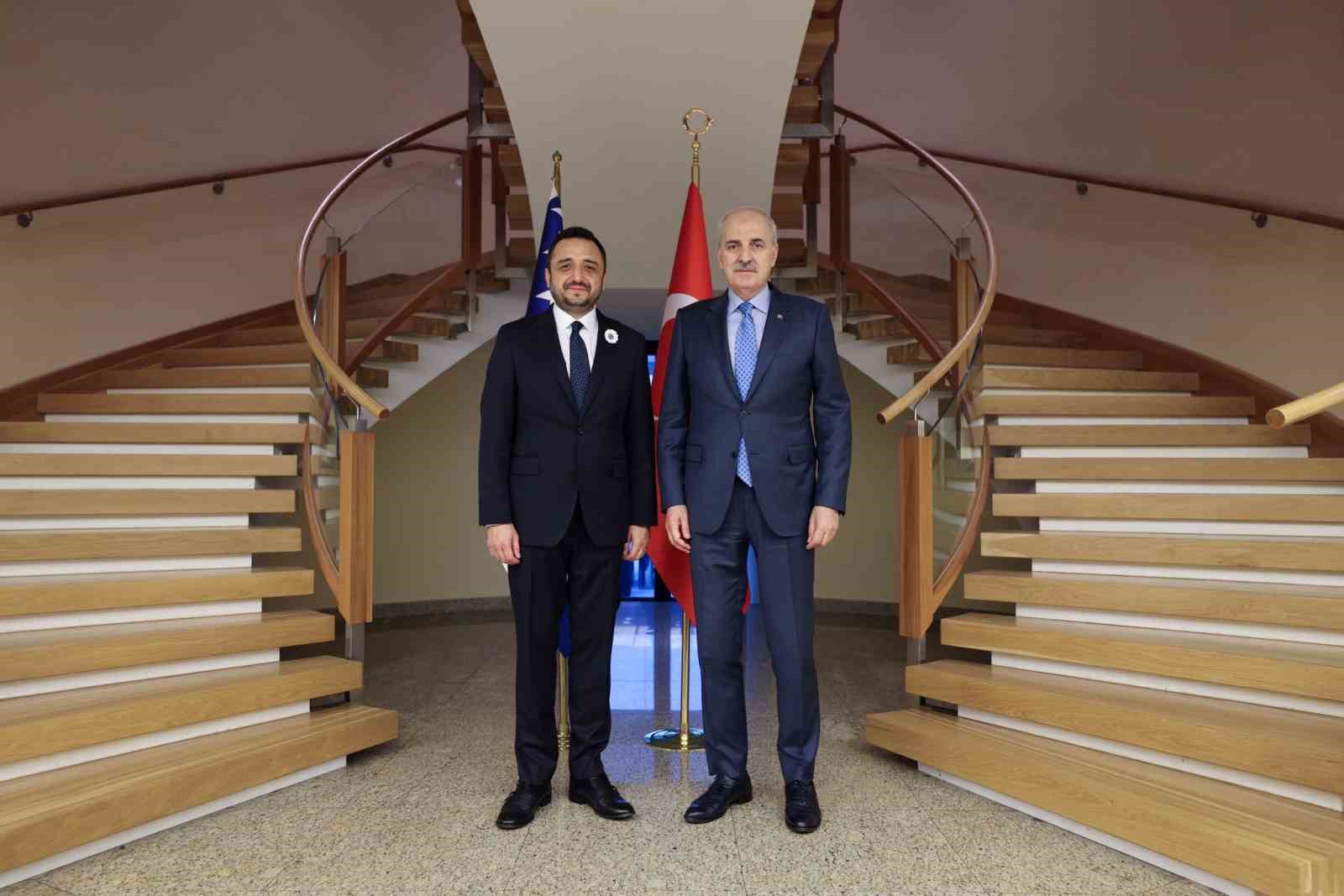 TBMM Başkanı Kurtulmuş’tan Türkiye’nin Saraybosna Büyükelçiliğine ziyaret 