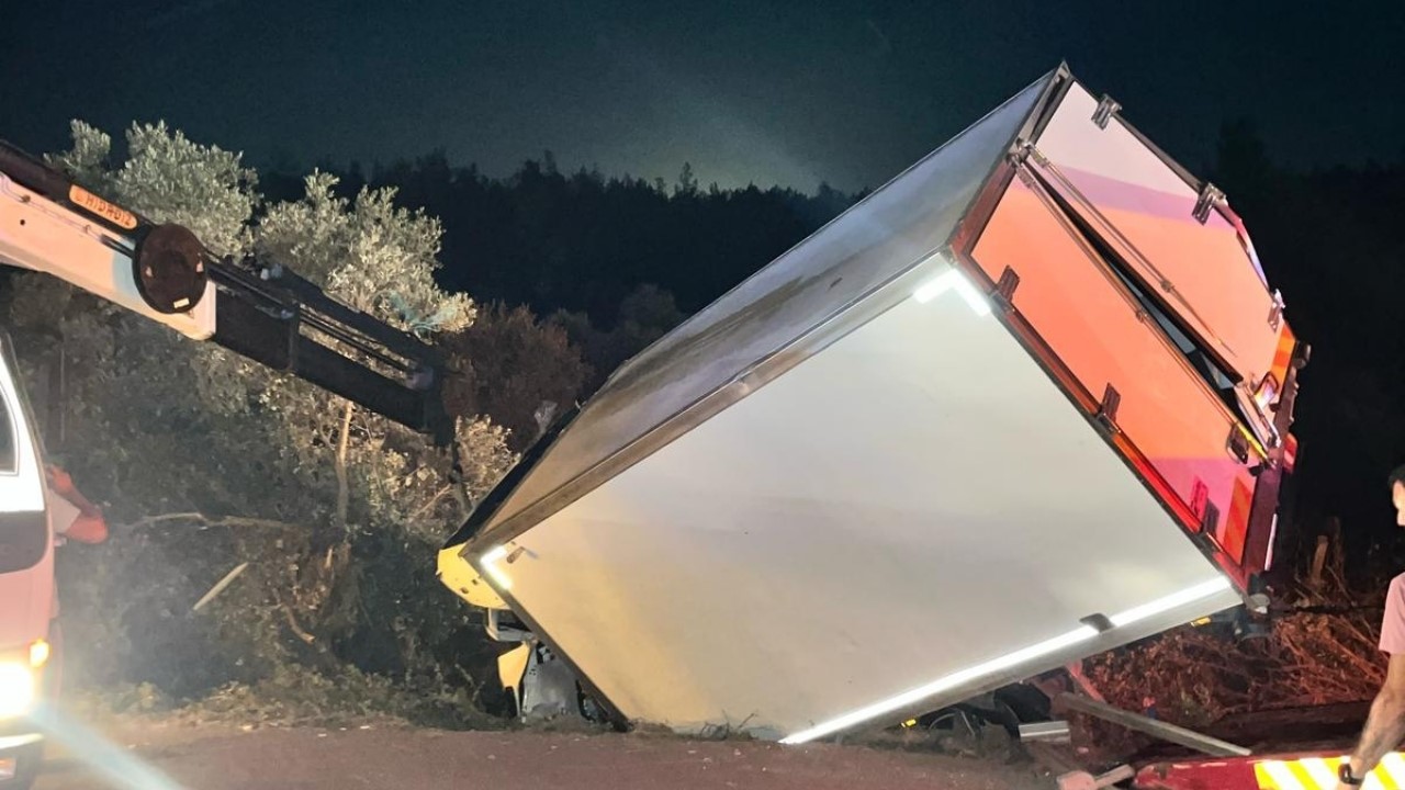 Milas’ta trafik kazası: 1 ölü, 1 ağır yaralı 