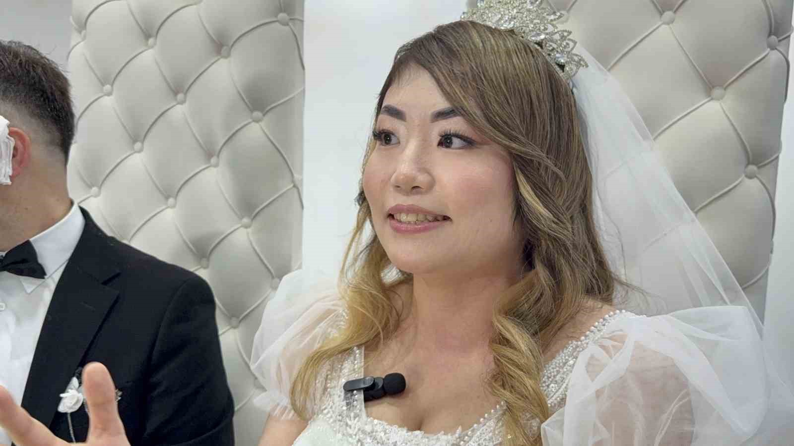 Japonya’dan Düzce’ye gelin geldi: 13 bin kilometrelik aşk 