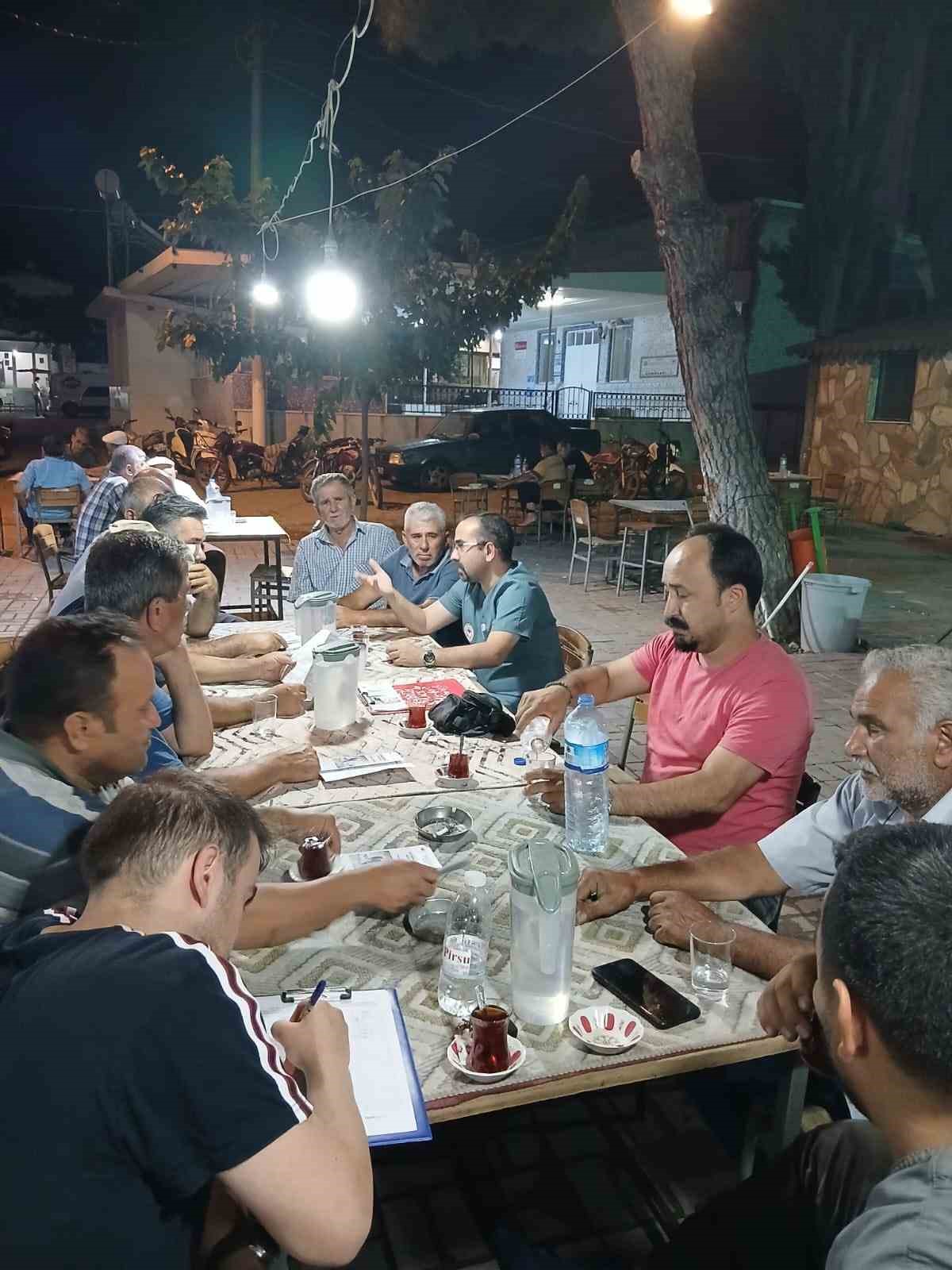 Nazilli’de çiftçilere hayvan hastalıkları ve süt hijyeni eğitimi 